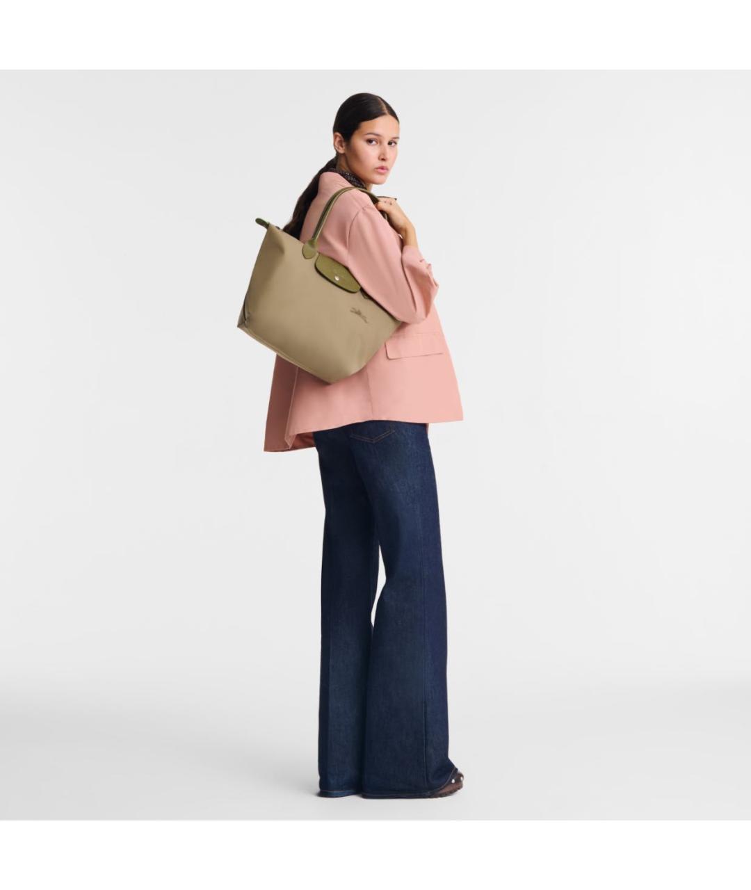 LONGCHAMP Коричневая сумка тоут, фото 2