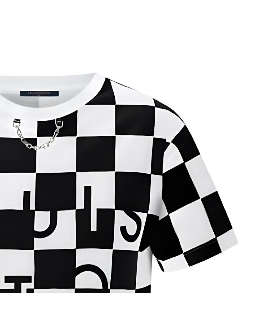 LOUIS VUITTON Черная футболка, фото 3