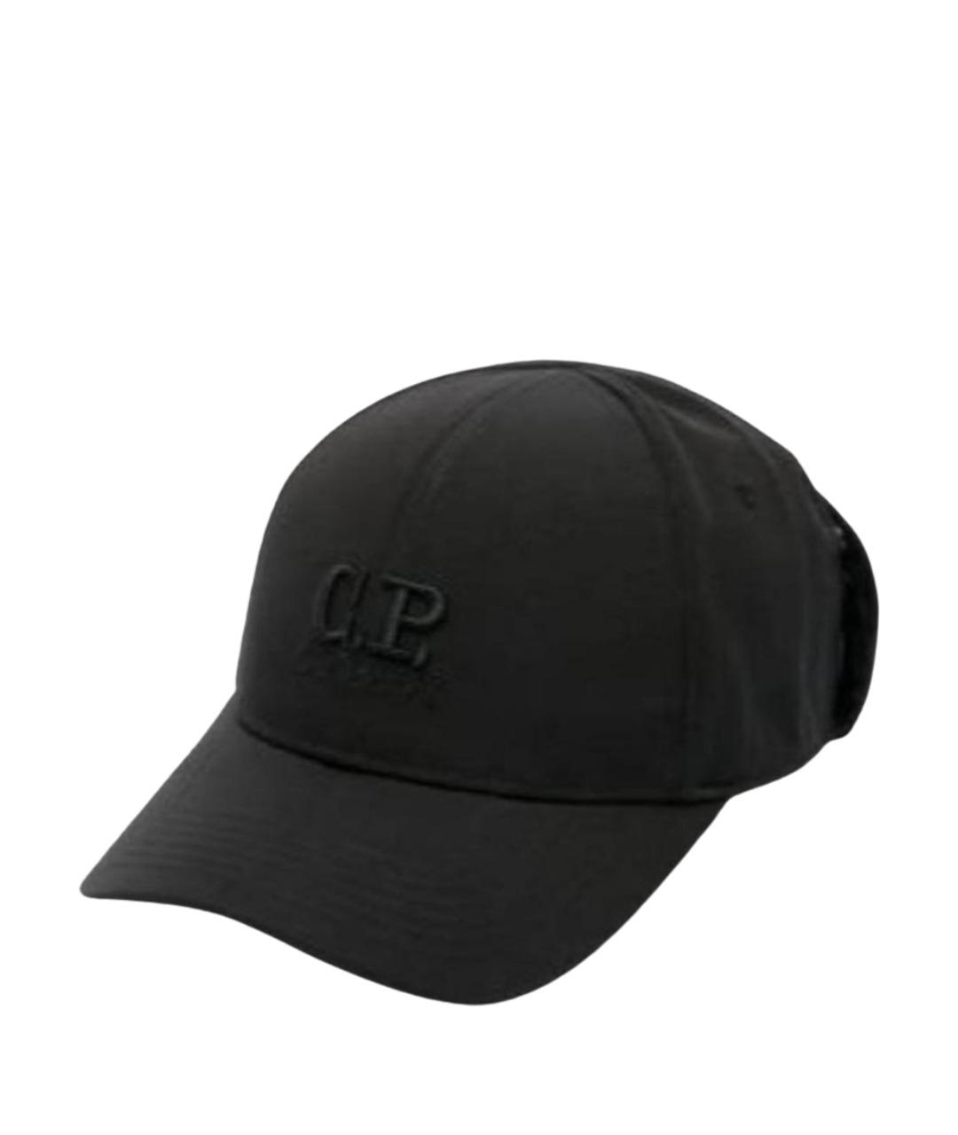 CP COMPANY Черная хлопковая кепка/бейсболка, фото 3