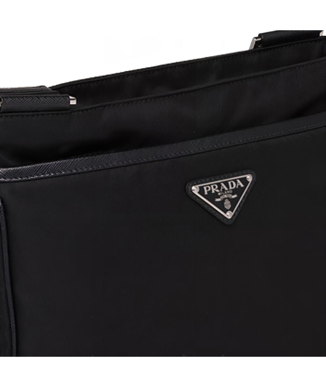 PRADA Черная сумка на плечо, фото 5