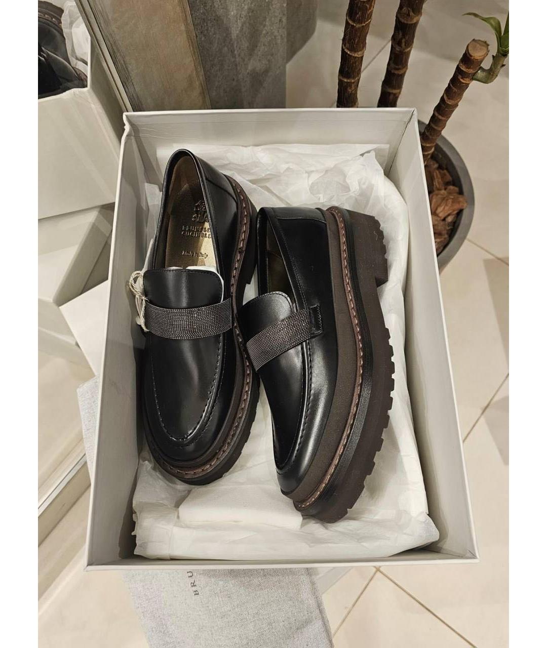 BRUNELLO CUCINELLI Кожаные лоферы, фото 6