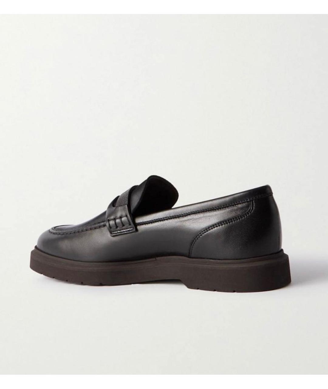 BRUNELLO CUCINELLI Кожаные лоферы, фото 4
