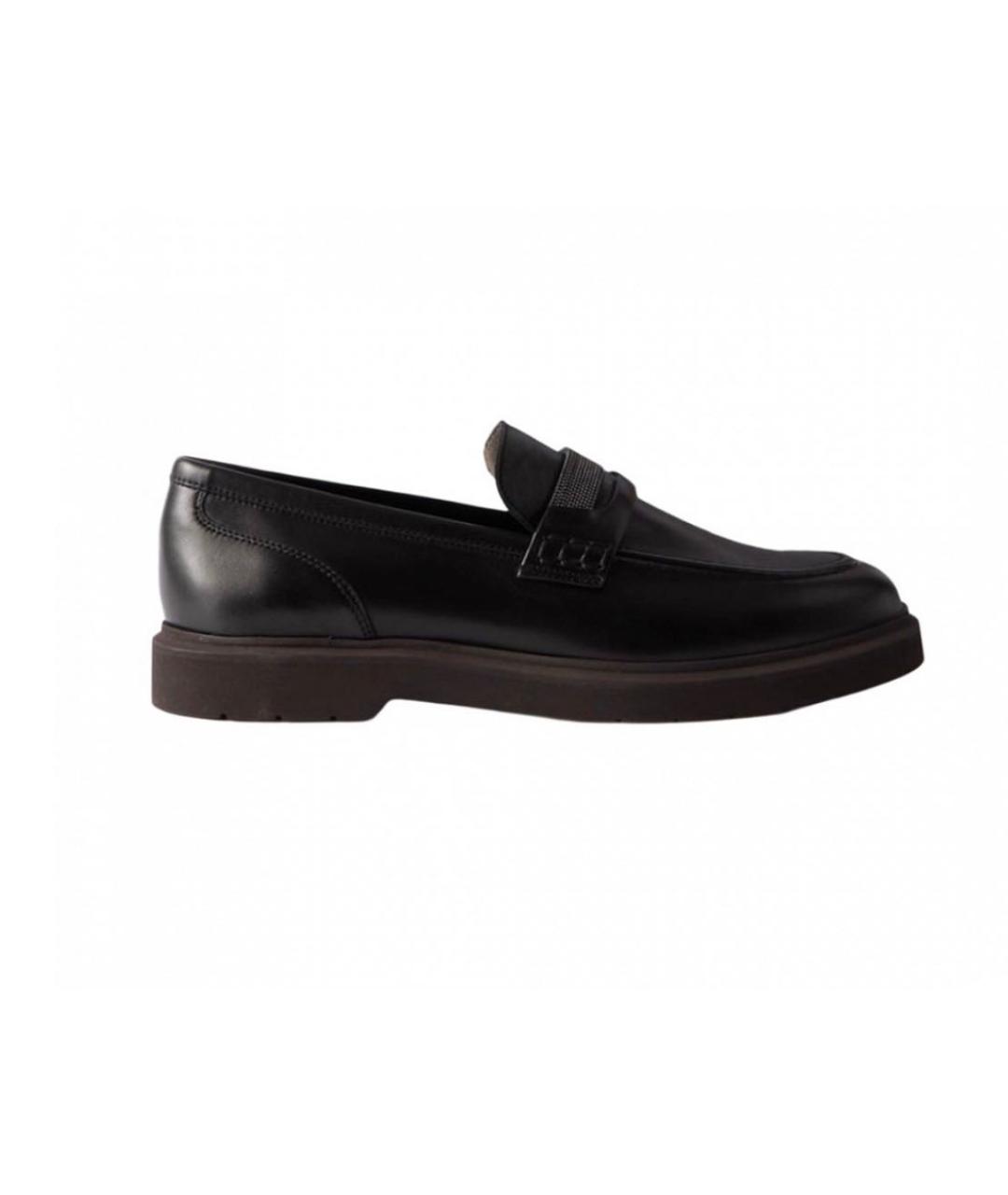 BRUNELLO CUCINELLI Кожаные лоферы, фото 8