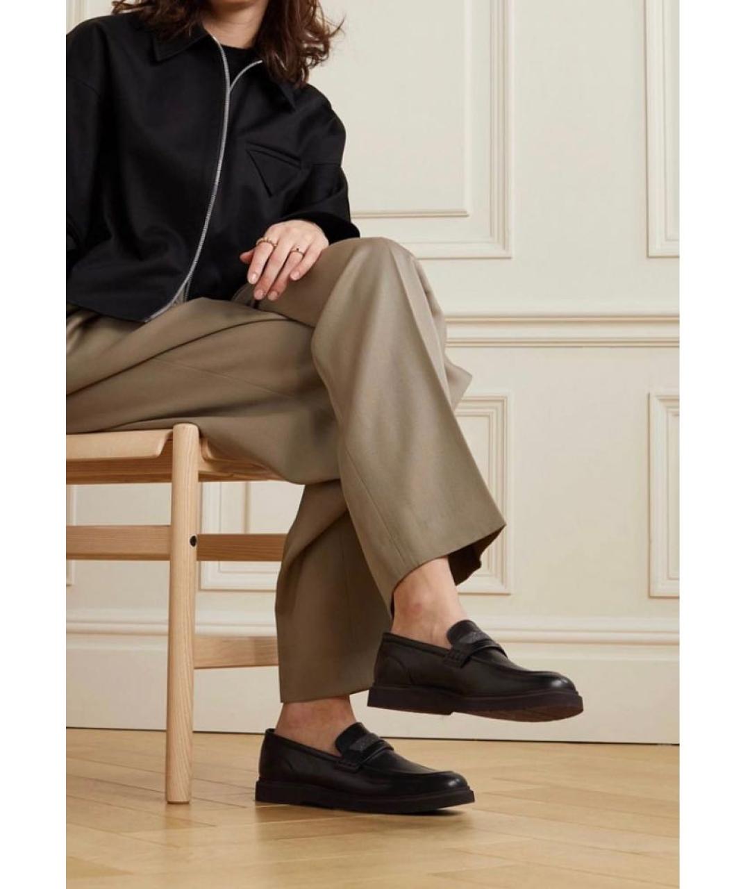 BRUNELLO CUCINELLI Кожаные лоферы, фото 5
