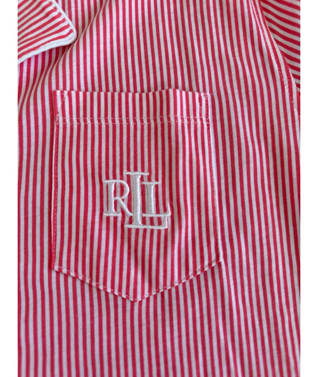 RALPH LAUREN Красная пижамы и сорочки, фото 4