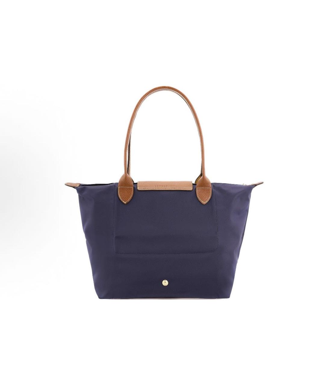 LONGCHAMP Темно-синяя сумка тоут, фото 2