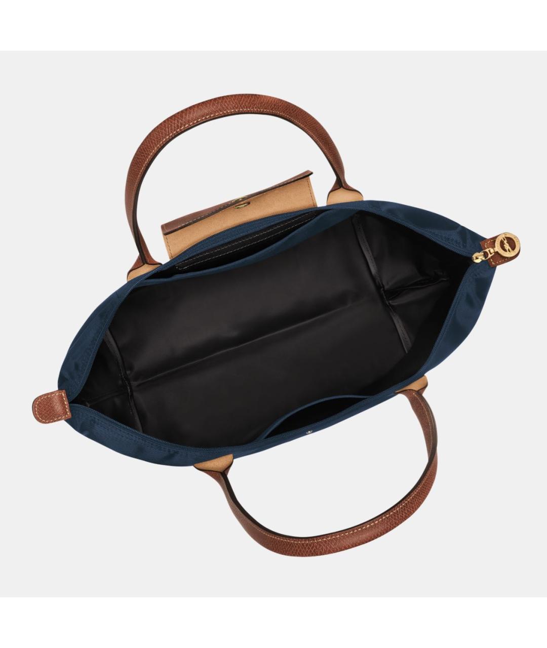 LONGCHAMP Темно-синяя сумка тоут, фото 5