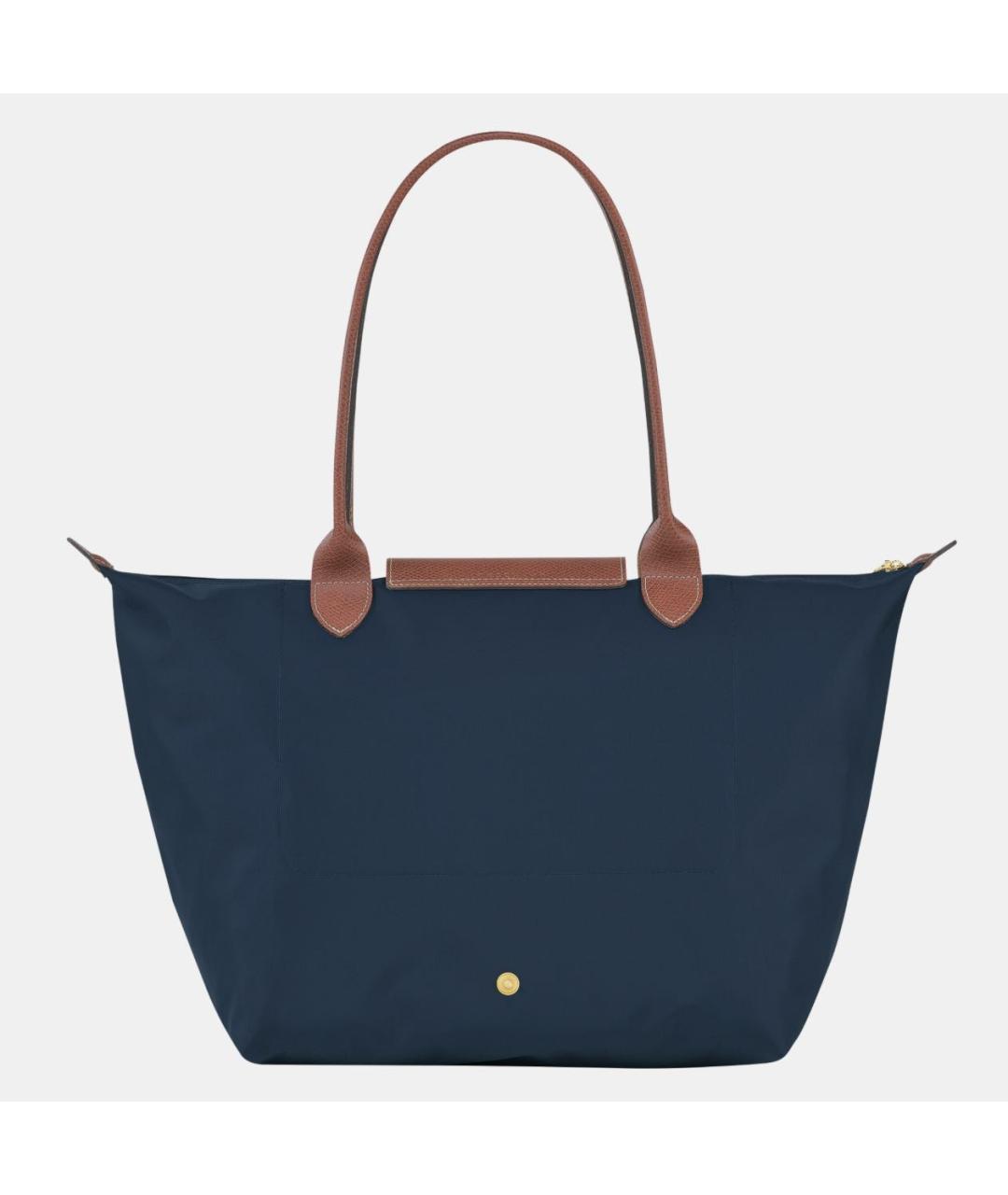 LONGCHAMP Темно-синяя сумка тоут, фото 4