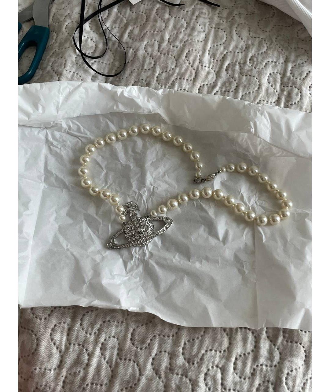VIVIENNE WESTWOOD Серебрянный чокер, фото 4