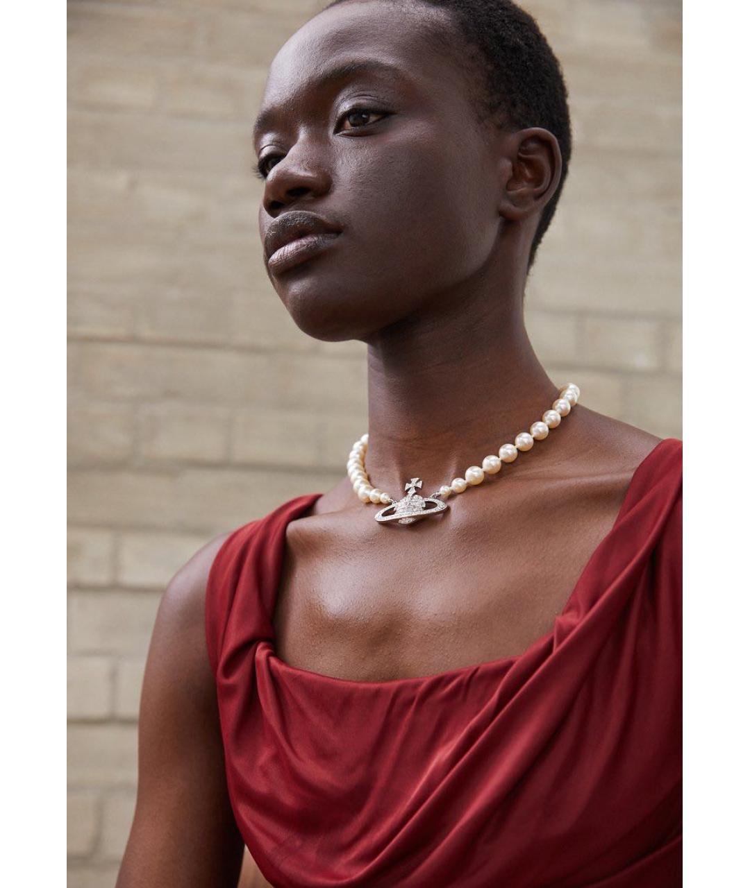 VIVIENNE WESTWOOD Серебрянный чокер, фото 2