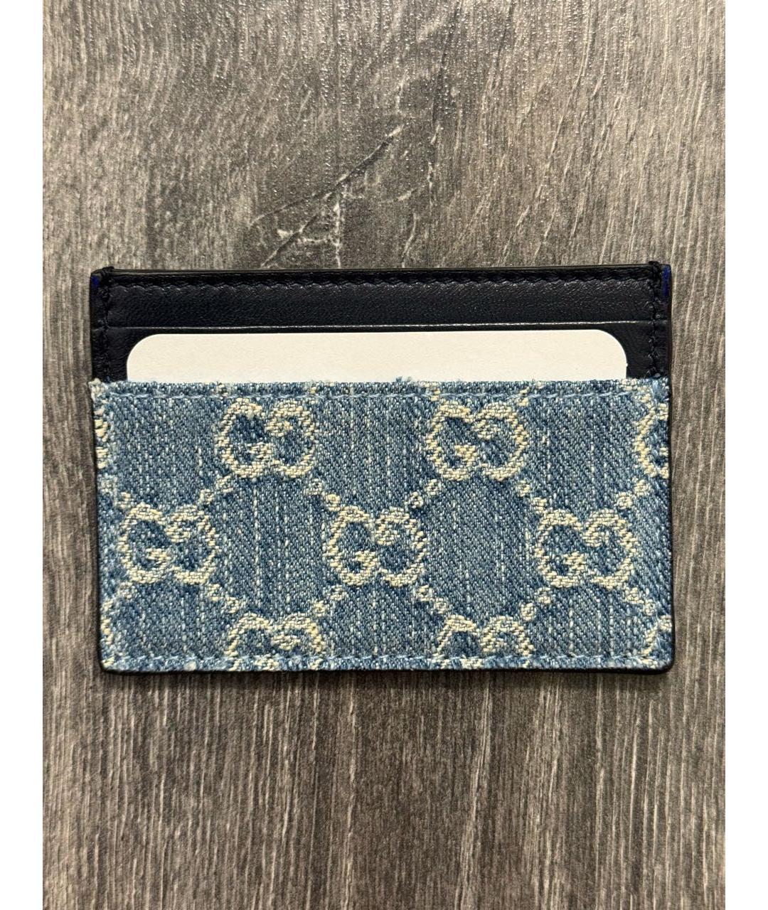 GUCCI Голубой кардхолдер, фото 2