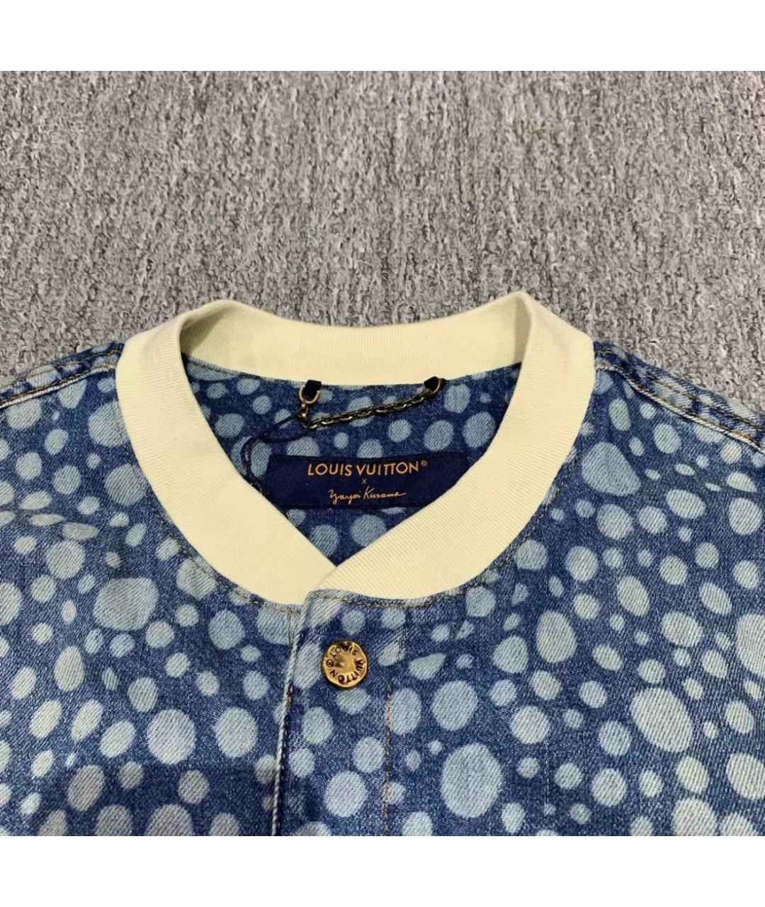 LOUIS VUITTON Голубая кэжуал рубашка, фото 4
