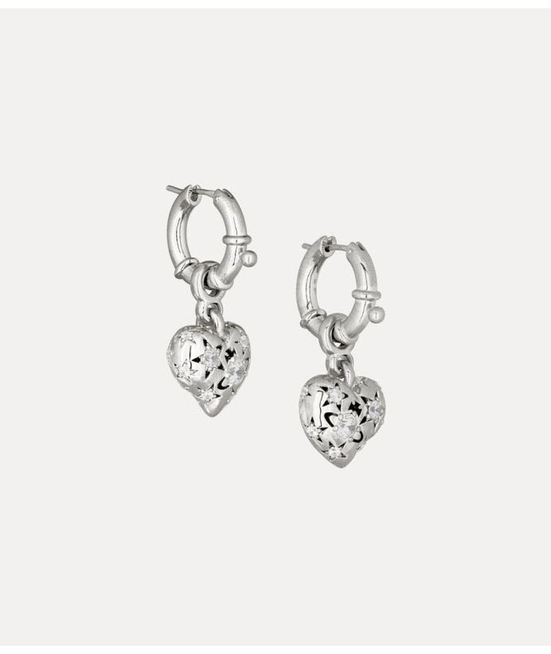 VIVIENNE WESTWOOD Серебряные латунные серьги, фото 3
