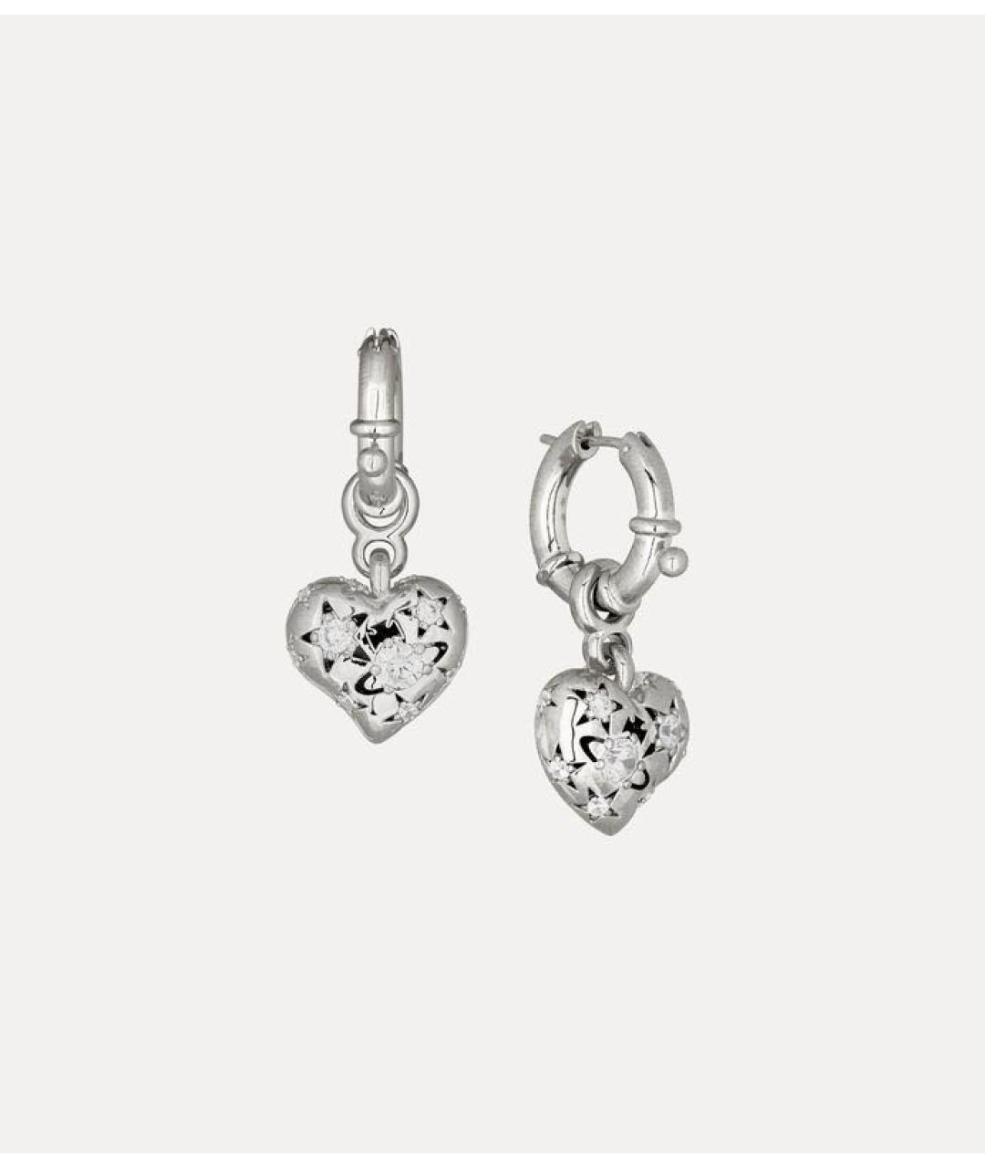 VIVIENNE WESTWOOD Серебряные латунные серьги, фото 2