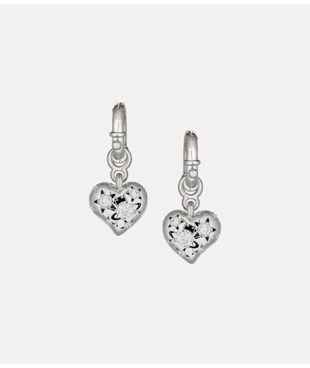 VIVIENNE WESTWOOD Серебряные латунные серьги, фото 5