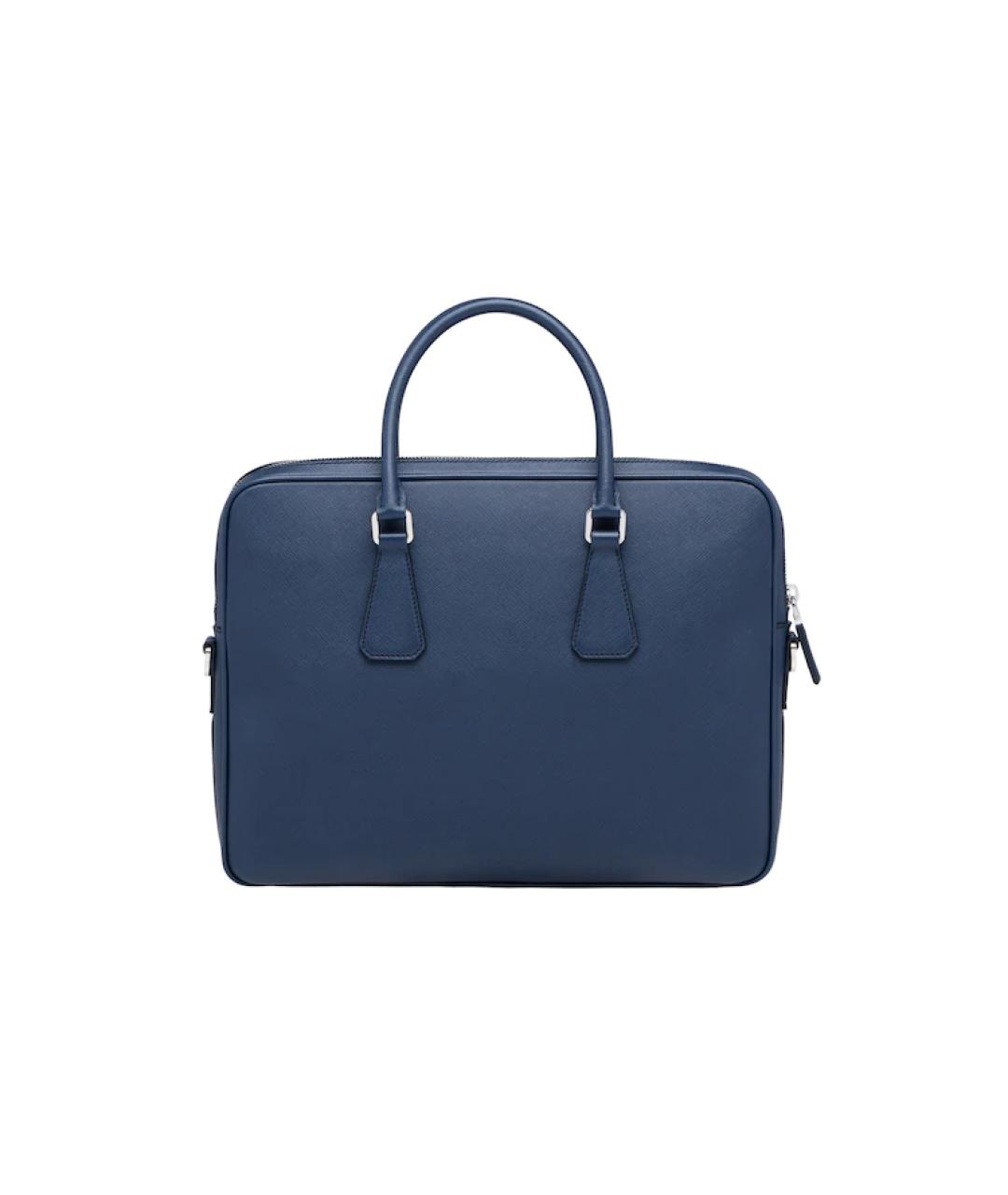 PRADA Темно-синяя сумка на плечо, фото 3