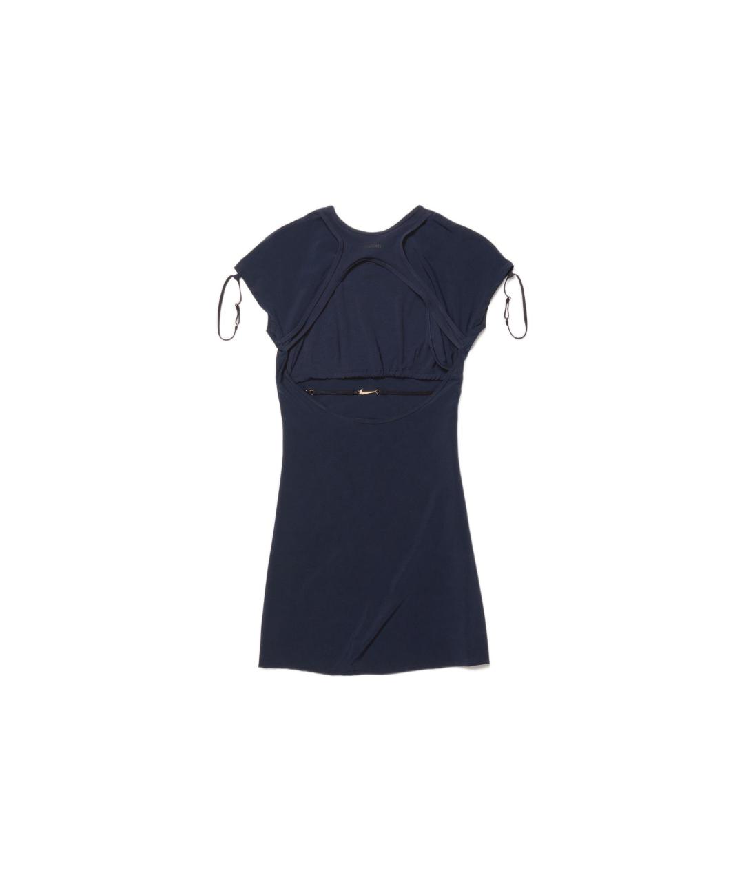 JACQUEMUS Синее повседневное платье, фото 2