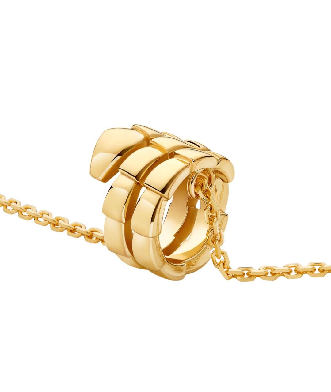 BVLGARI Золотая подвеска из желтого золота, фото 2