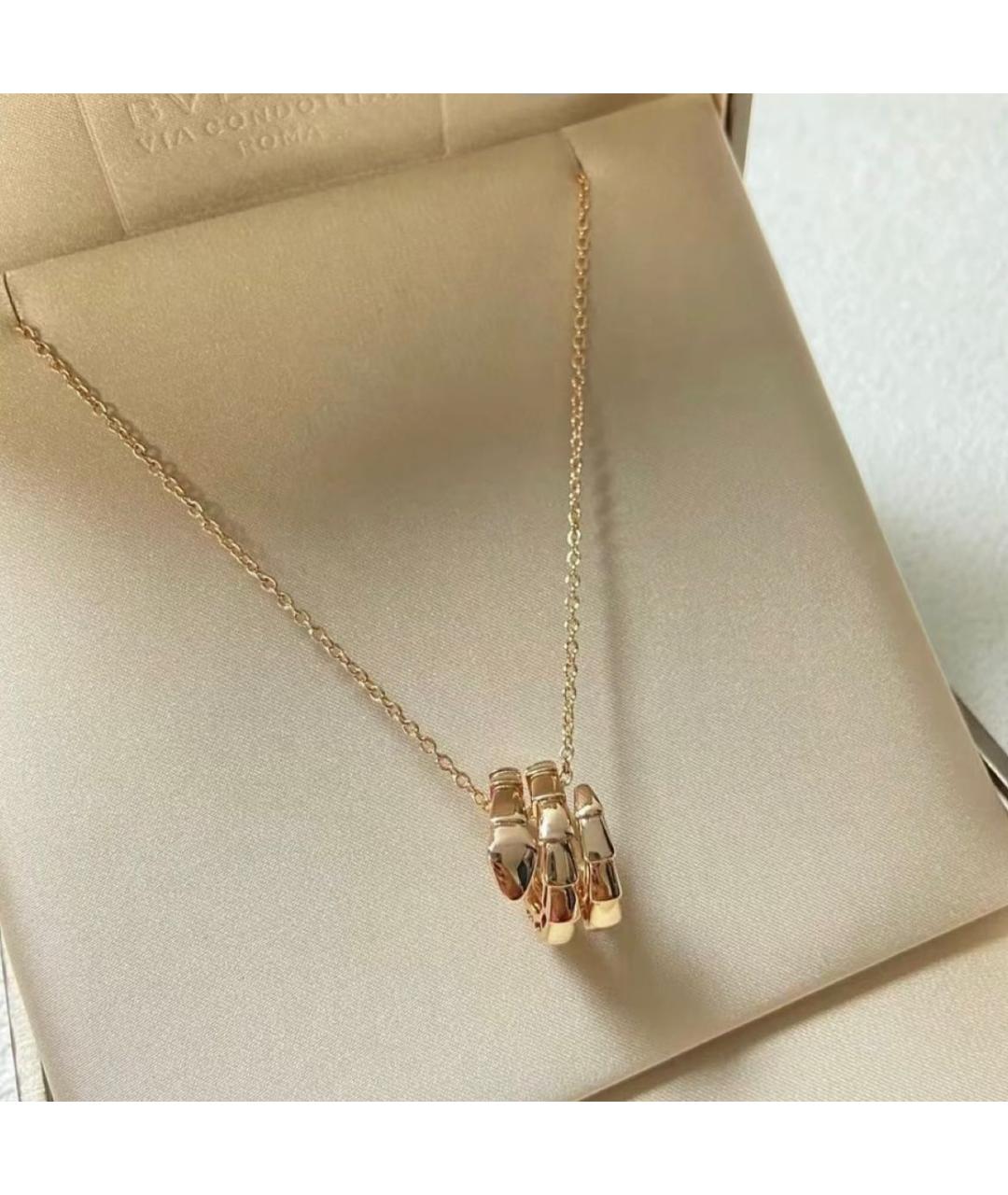 BVLGARI Золотая подвеска из желтого золота, фото 4