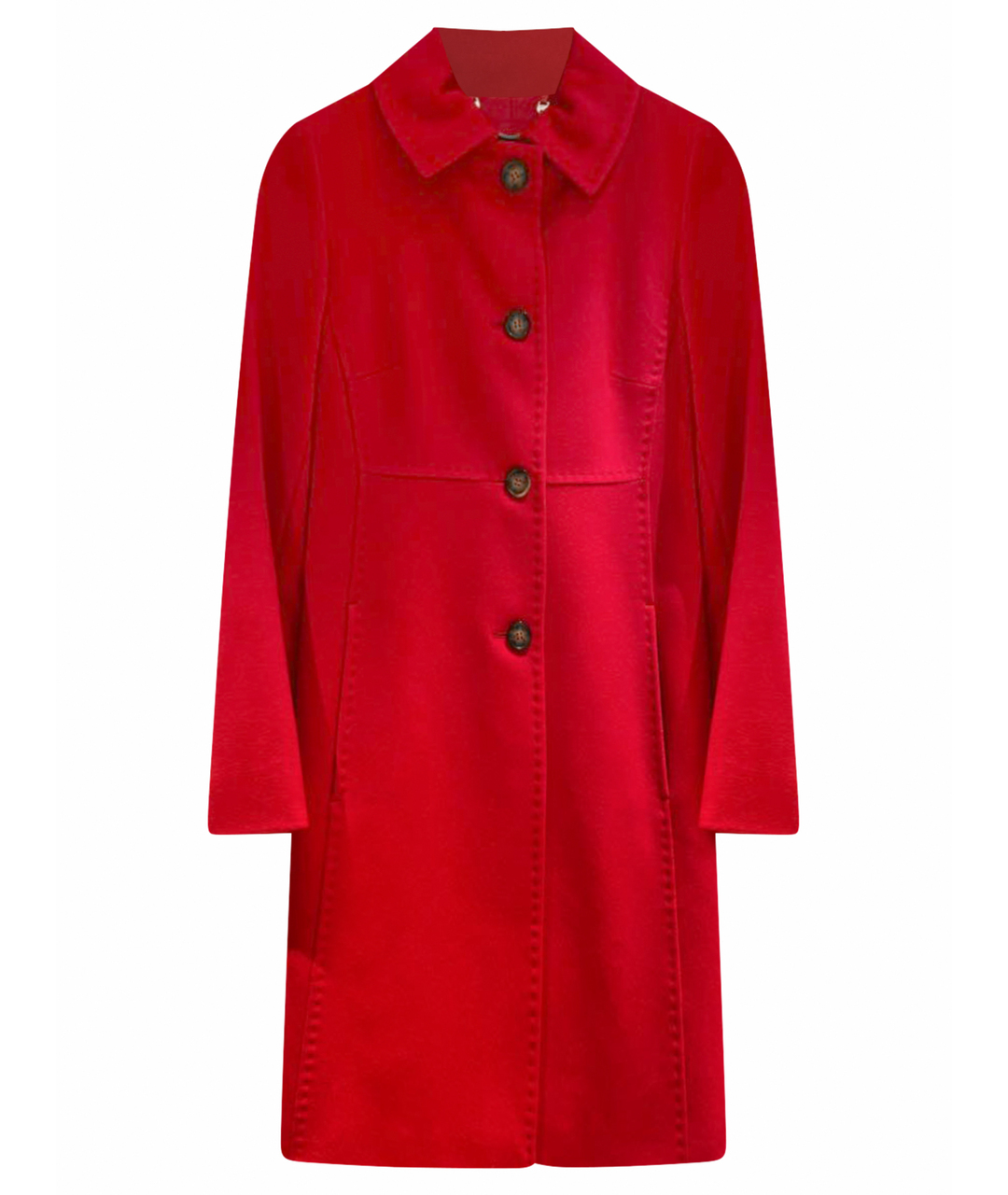 WEEKEND MAX MARA Красное кашемировое пальто, фото 1