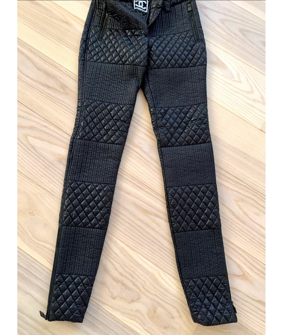 CHANEL Черные прямые брюки, фото 8