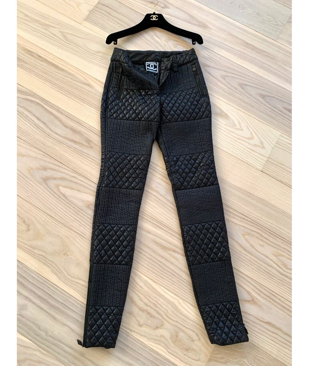 CHANEL Черные прямые брюки, фото 9