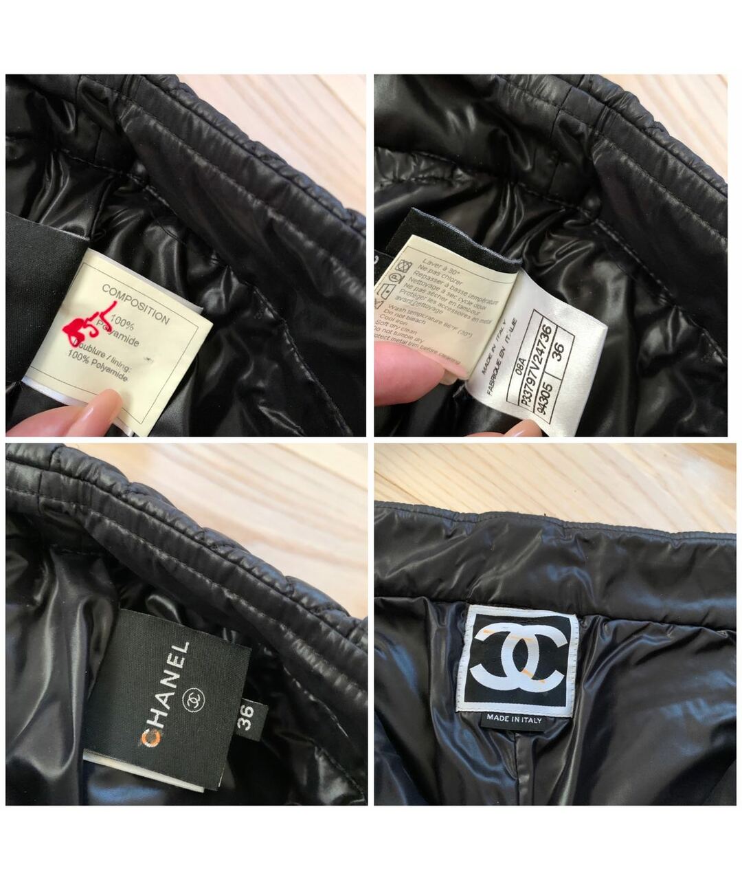 CHANEL Черные прямые брюки, фото 3