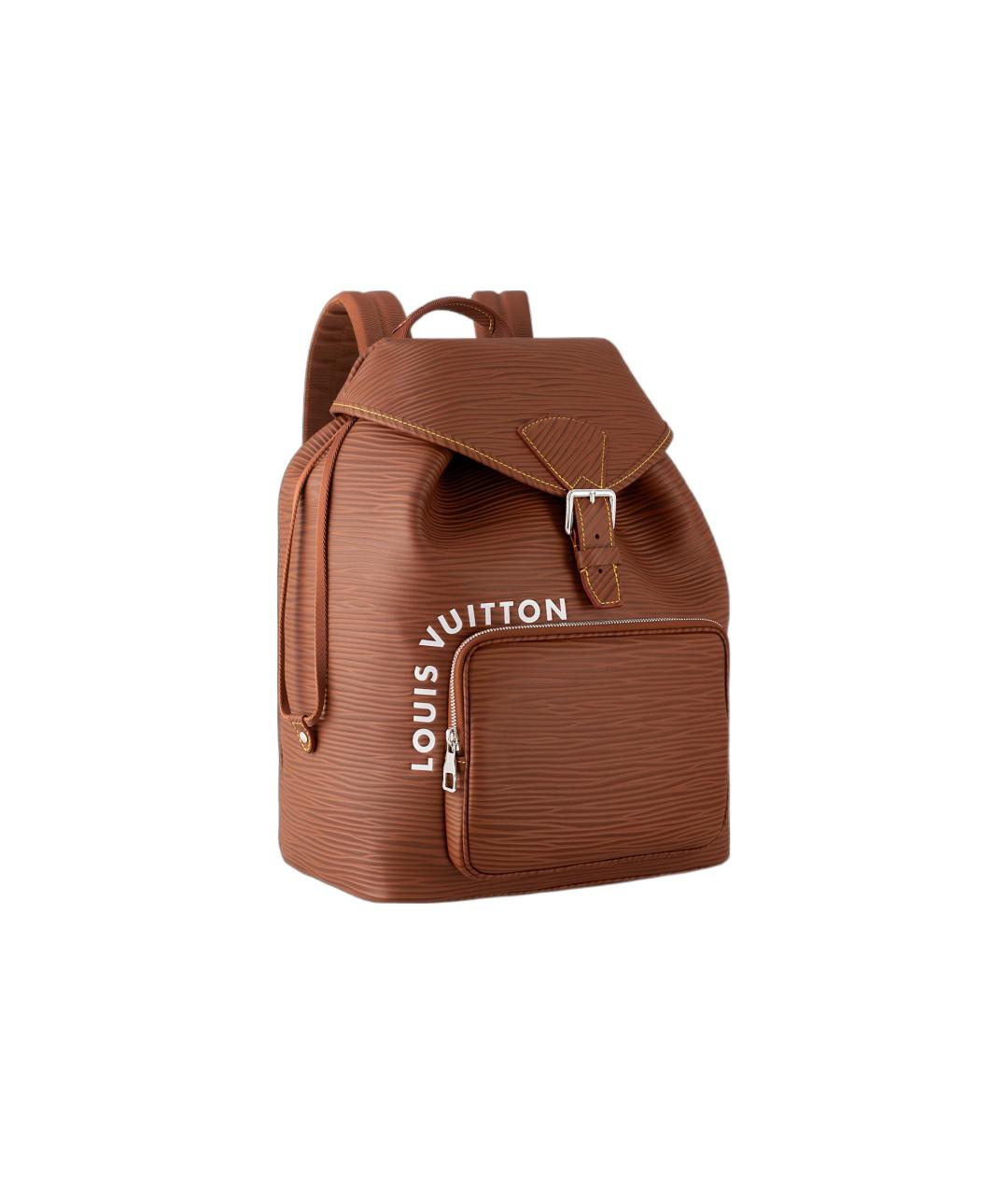 LOUIS VUITTON Коричневый рюкзак, фото 2