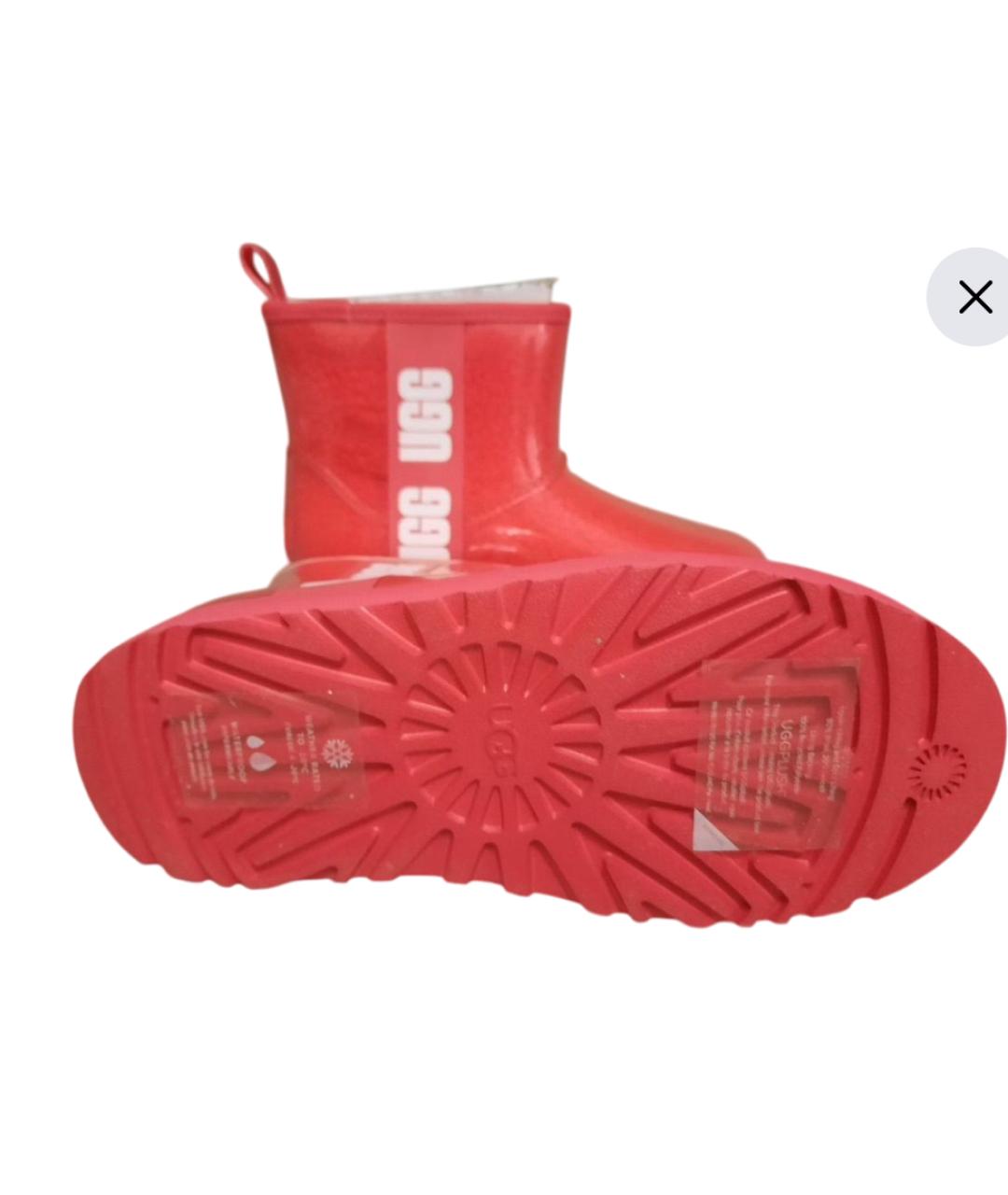 UGG AUSTRALIA Розовые полусапоги, фото 4