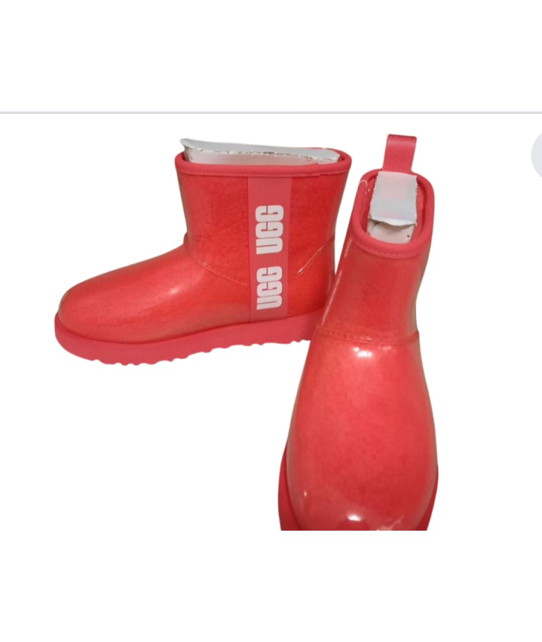 UGG AUSTRALIA Розовые полусапоги, фото 5
