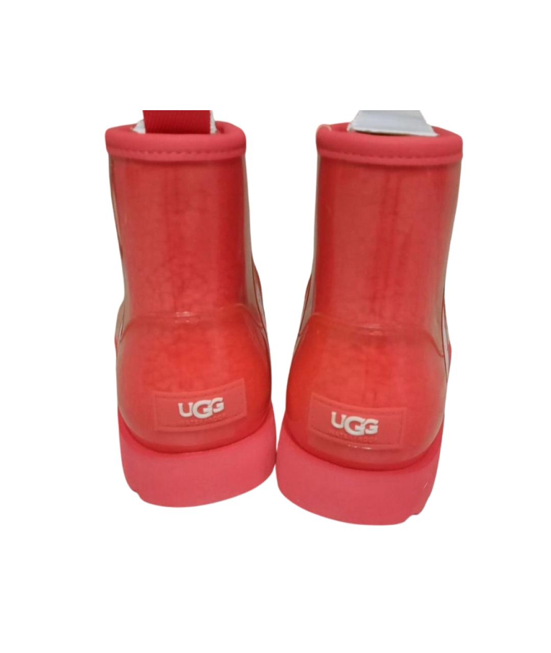 UGG AUSTRALIA Розовые полусапоги, фото 3
