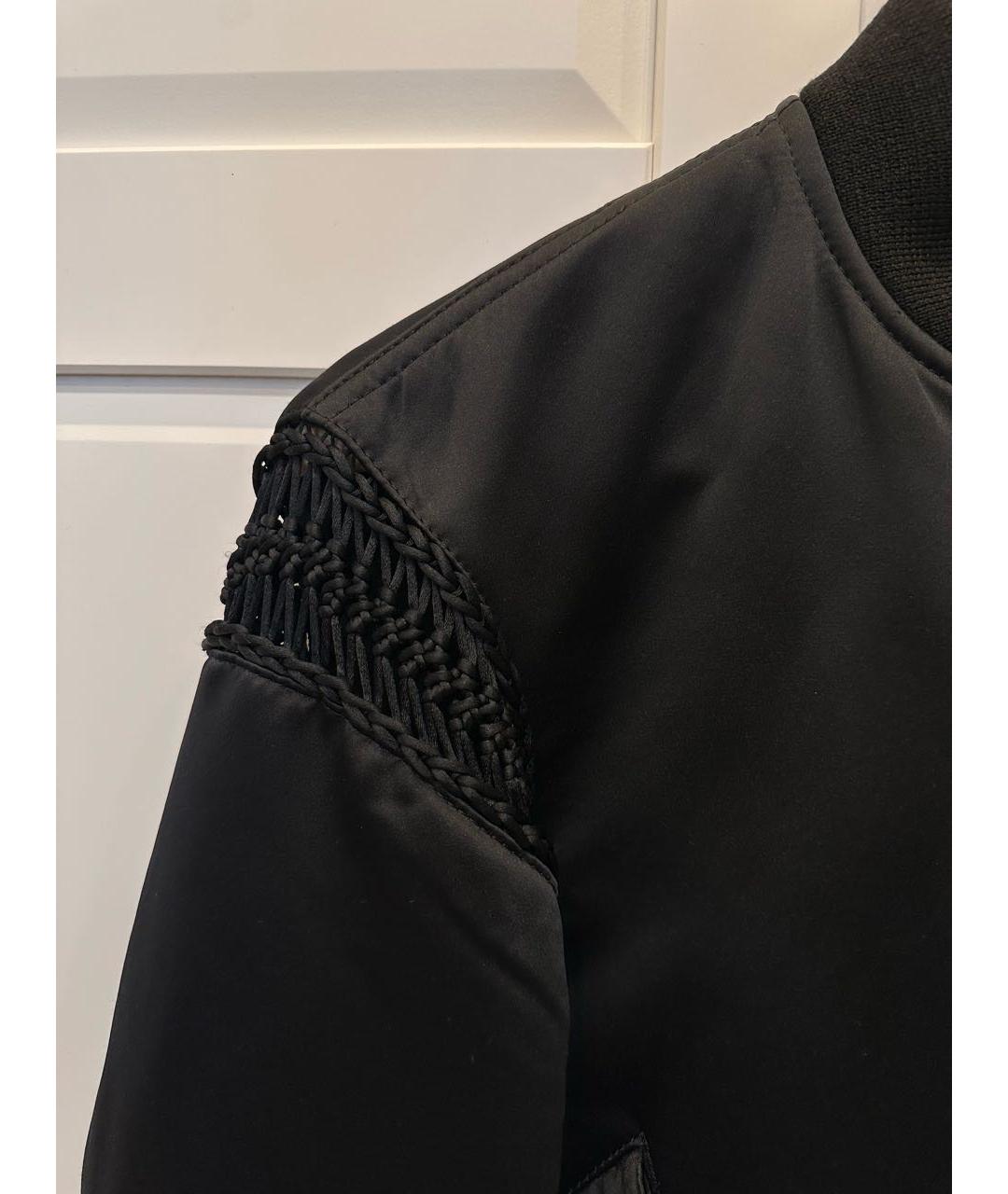 COMME DES GARÇONS Черная атласная куртка, фото 3