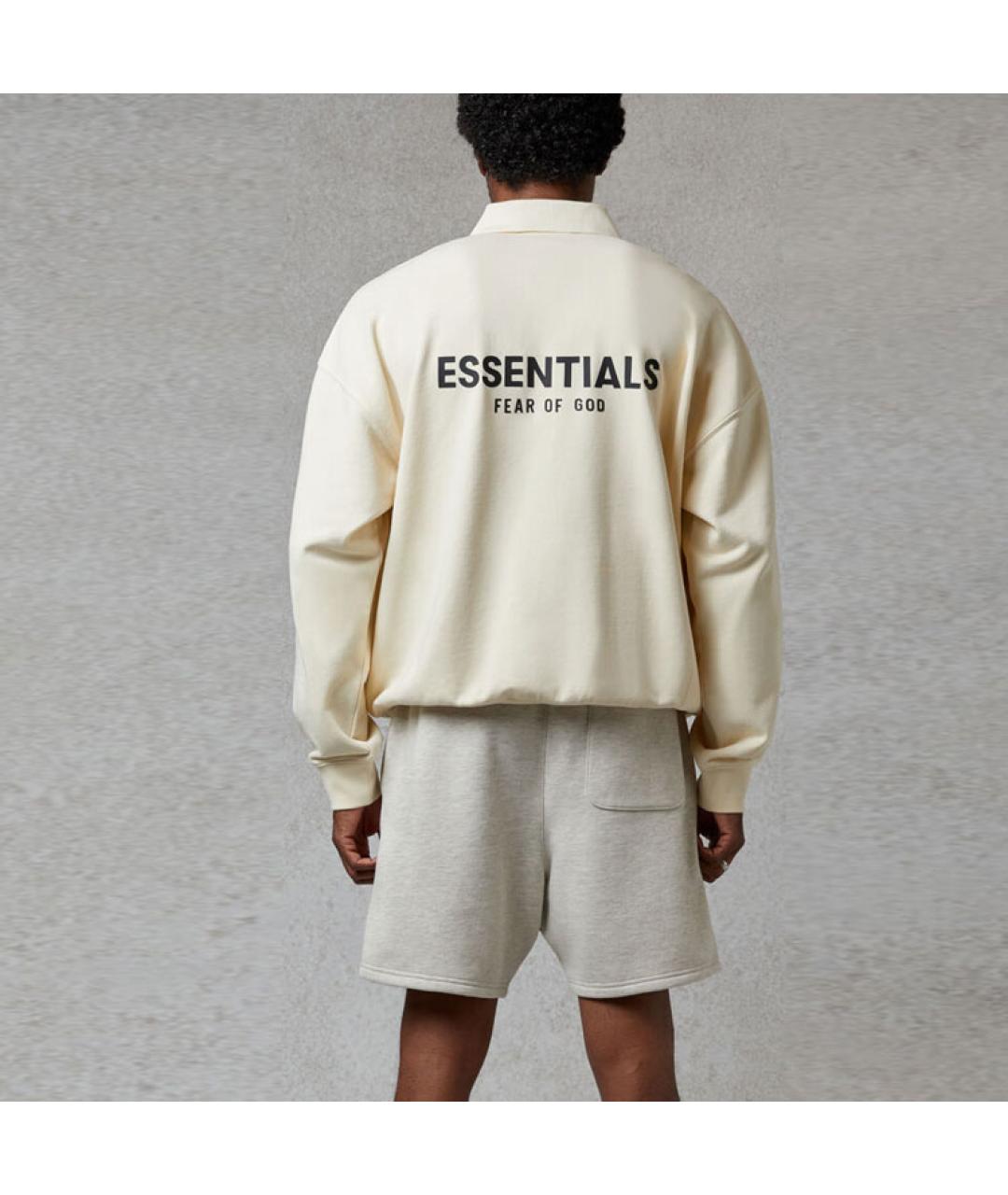 FEAR OF GOD ESSENTIALS Бежевая рубашка, фото 4