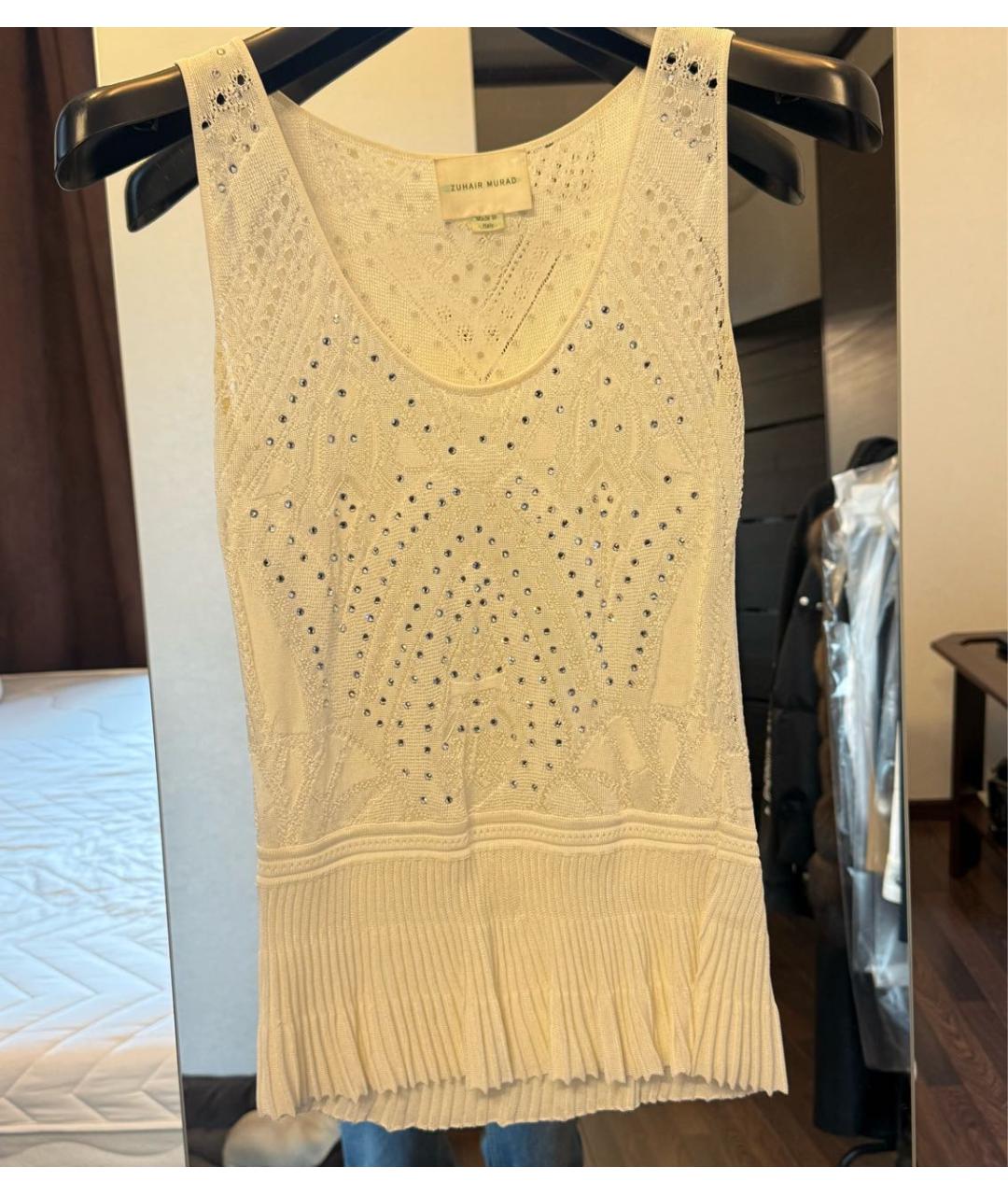 ZUHAIR MURAD Белый костюм с брюками, фото 4