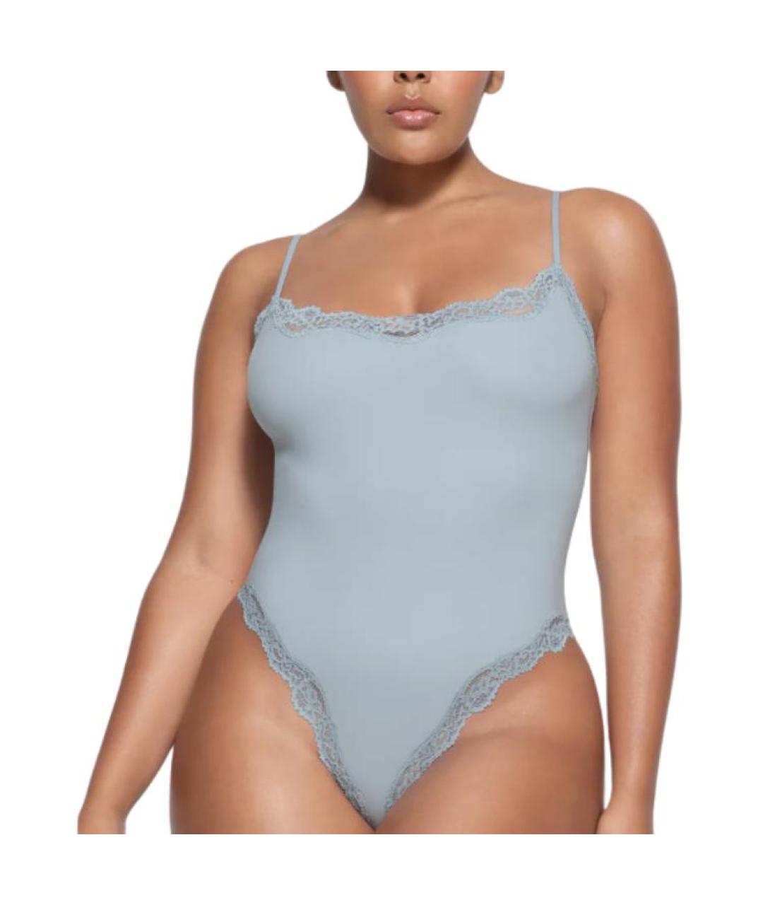 SKIMS Голубое боди, фото 2