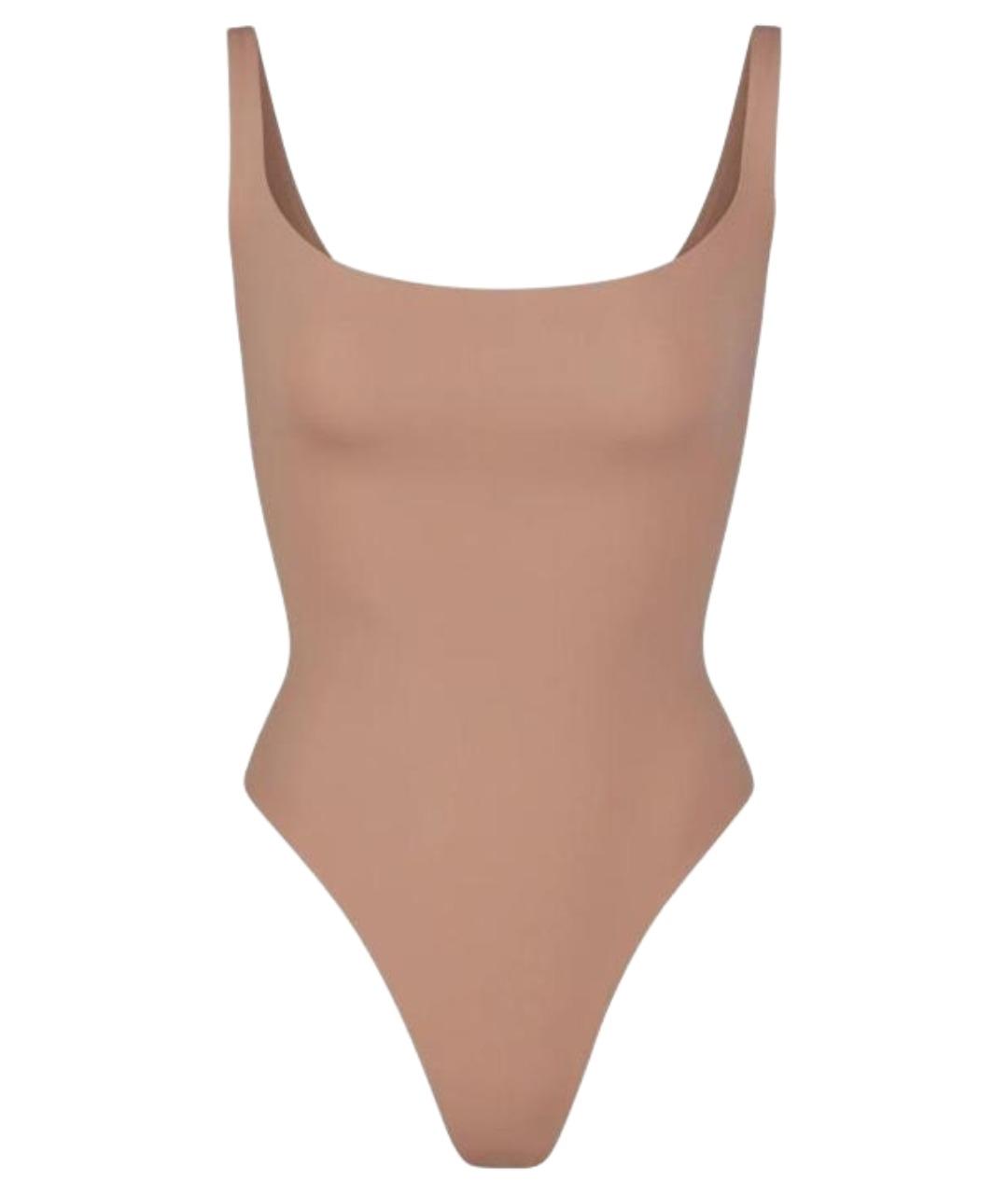 SKIMS Бежевое боди, фото 1