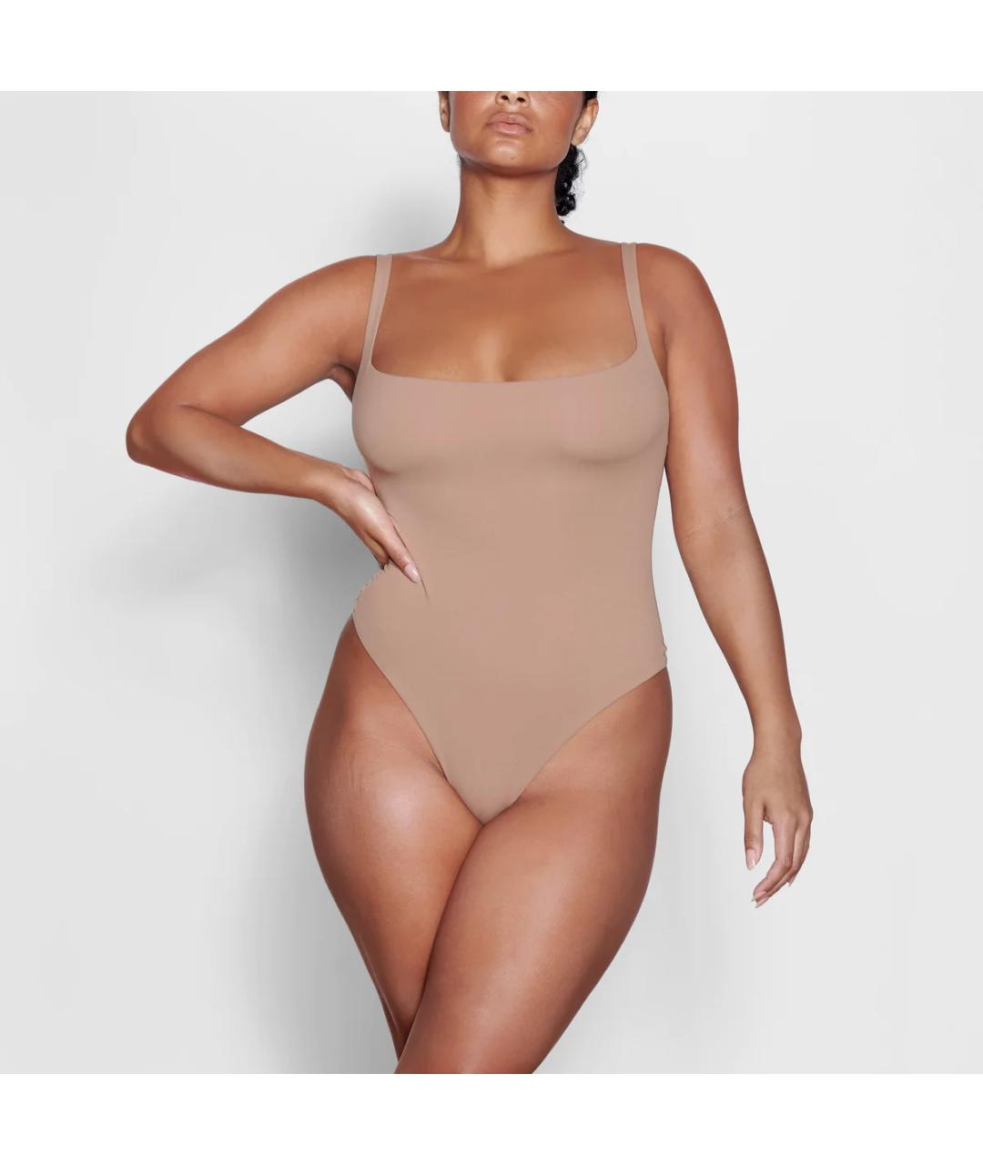 SKIMS Бежевое боди, фото 2