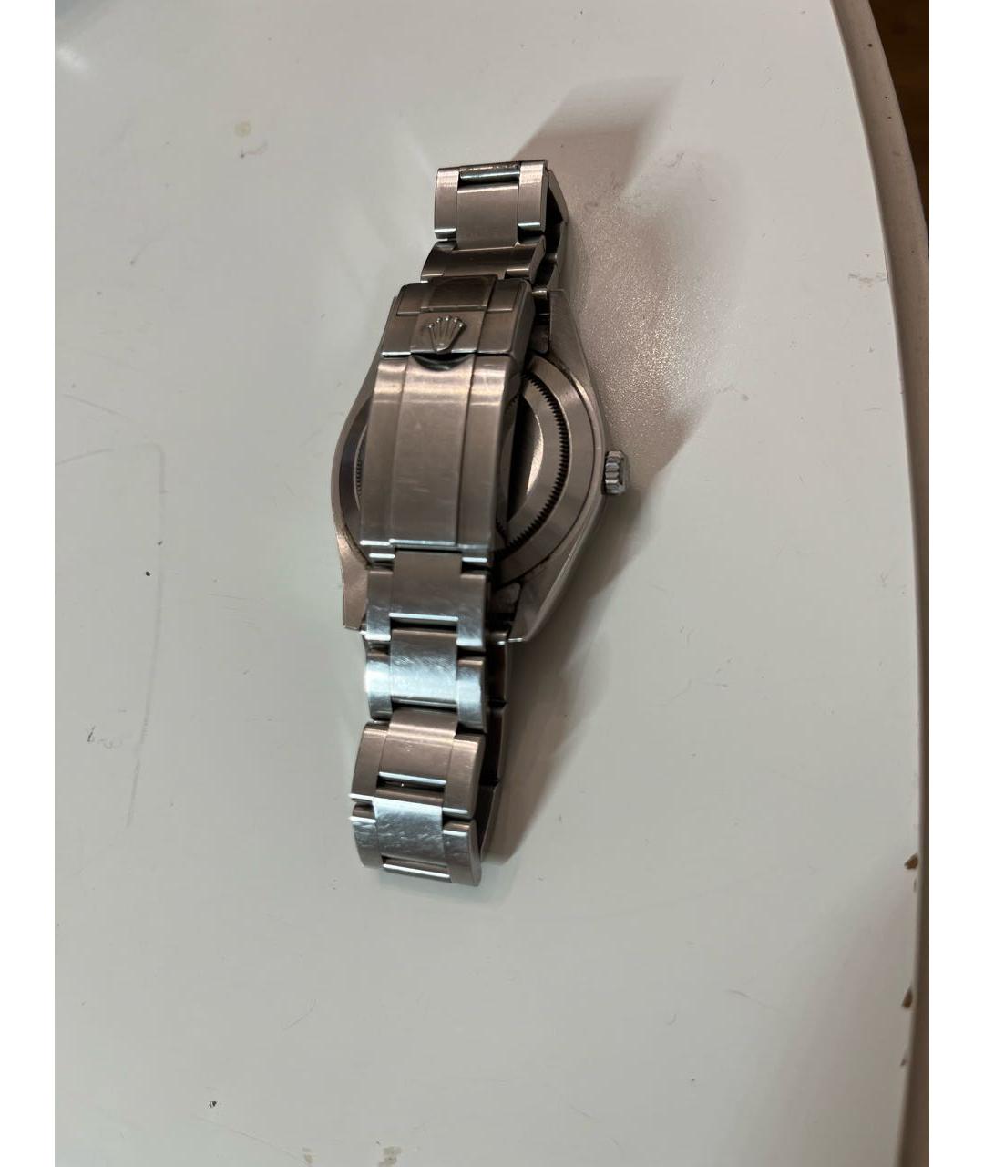 ROLEX Серые стальные часы, фото 3