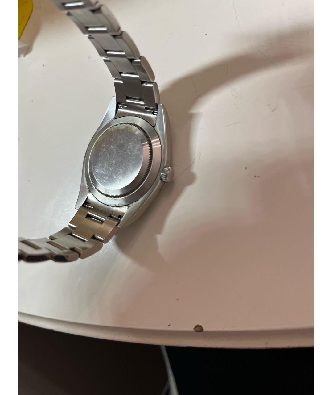 ROLEX Серые стальные часы, фото 2
