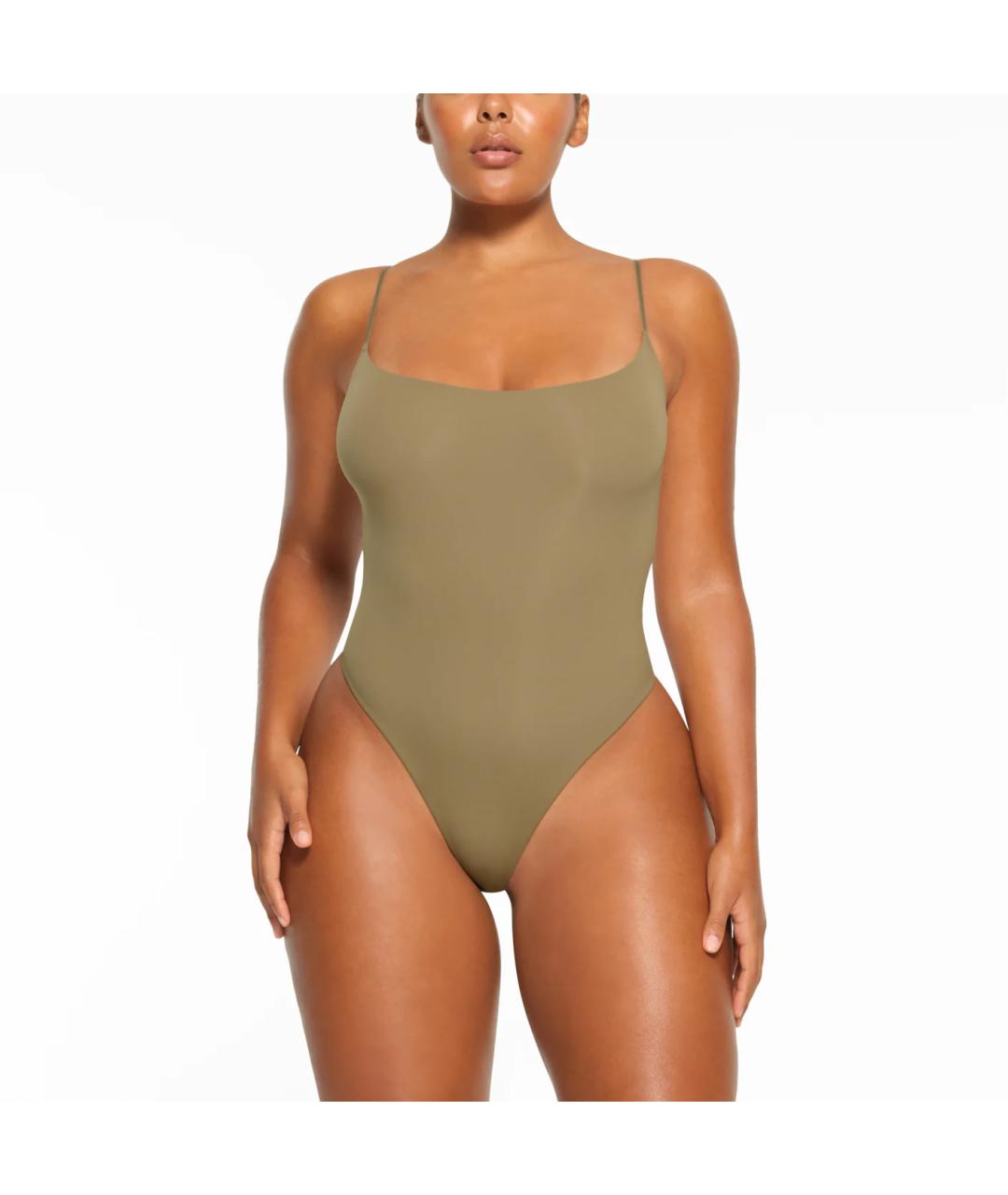 SKIMS Хаки боди, фото 2