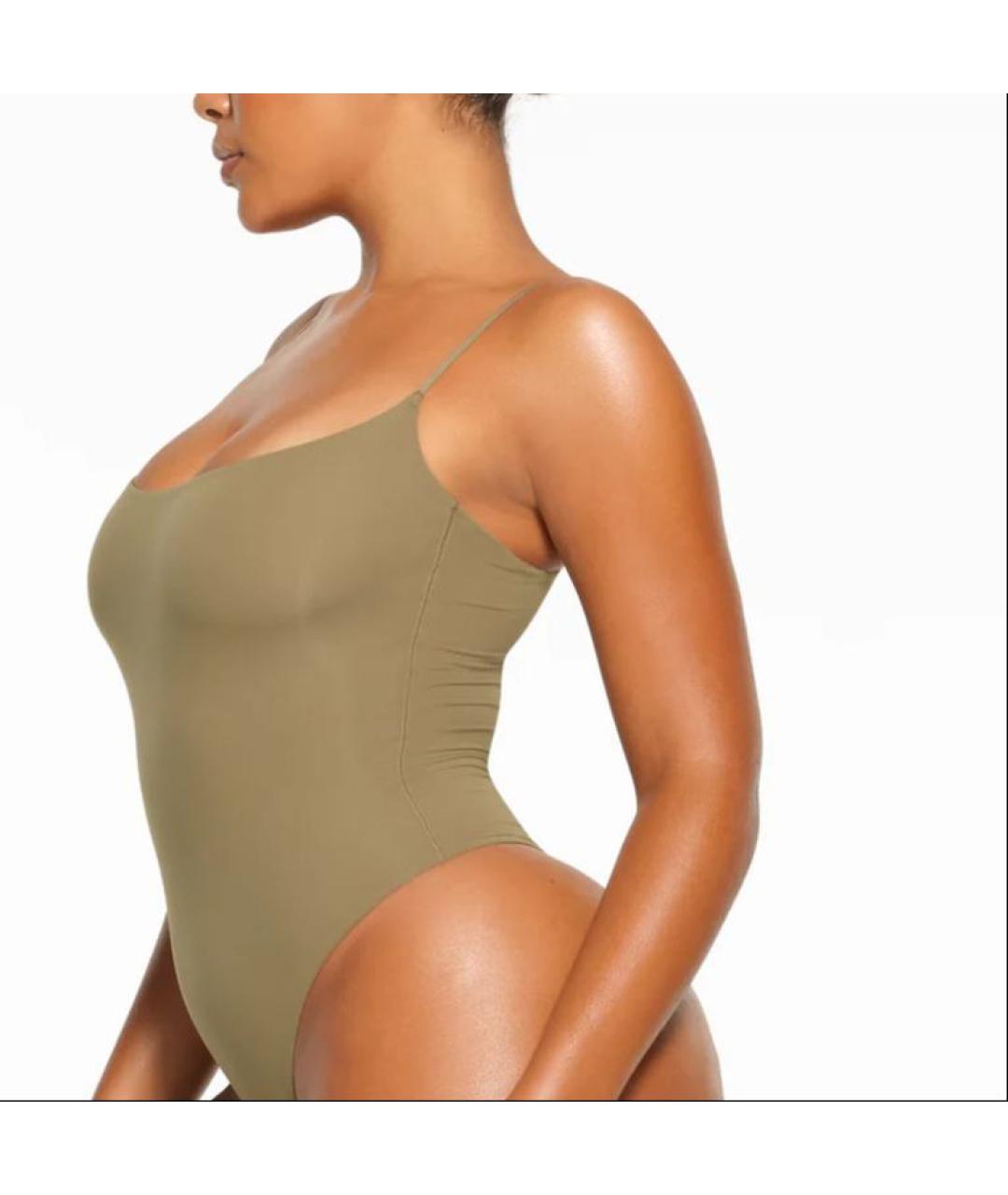 SKIMS Хаки боди, фото 4