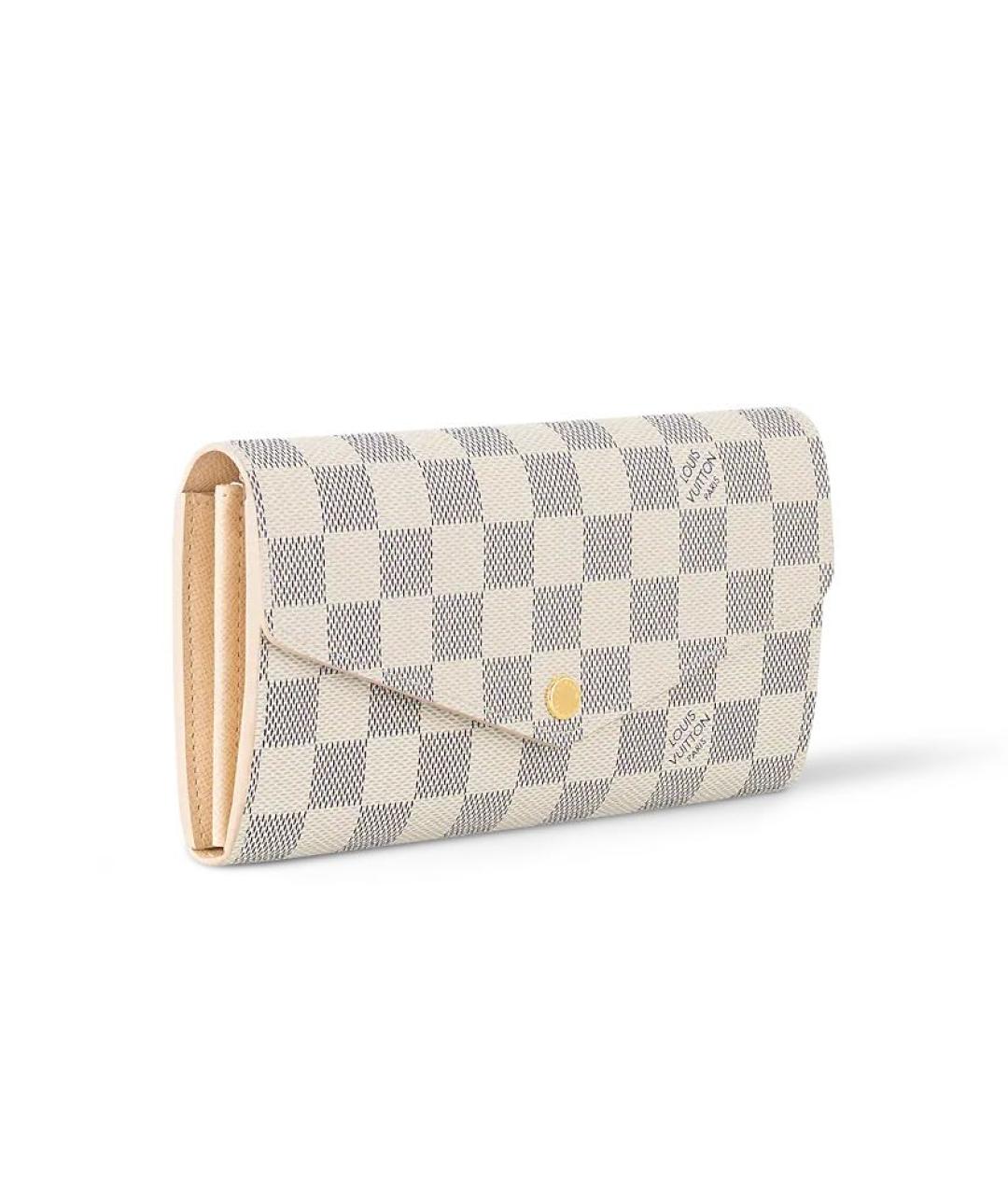 LOUIS VUITTON Бежевый кошелек, фото 3