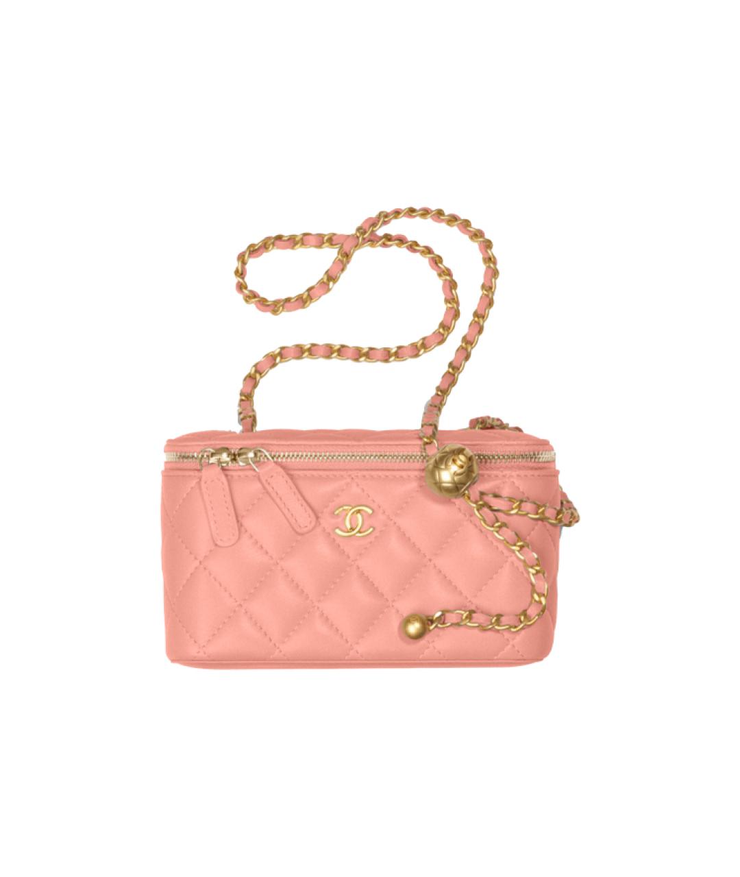 CHANEL Розовая сумка через плечо, фото 1