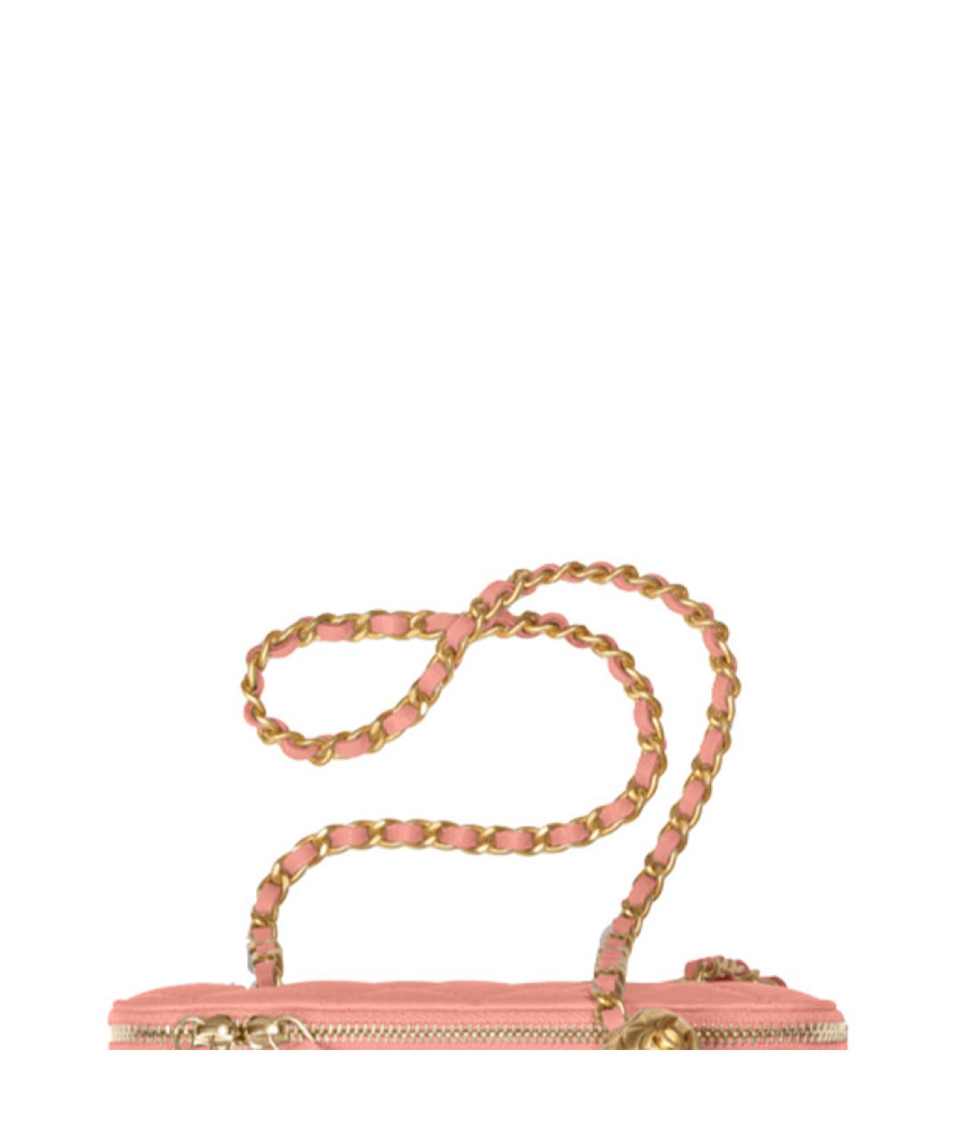 CHANEL Розовая сумка через плечо, фото 2