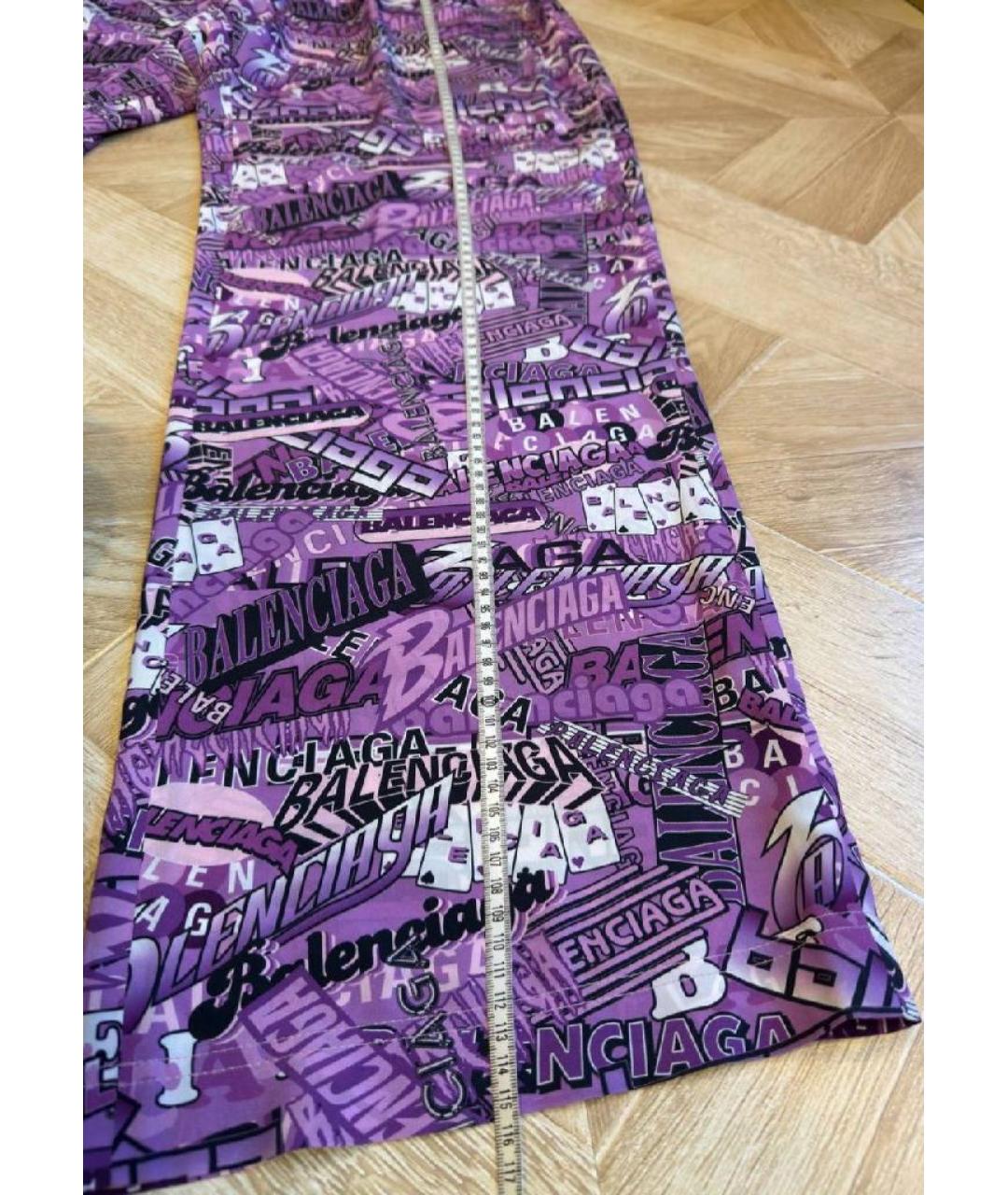 BALENCIAGA Фиолетовый костюм с брюками, фото 6