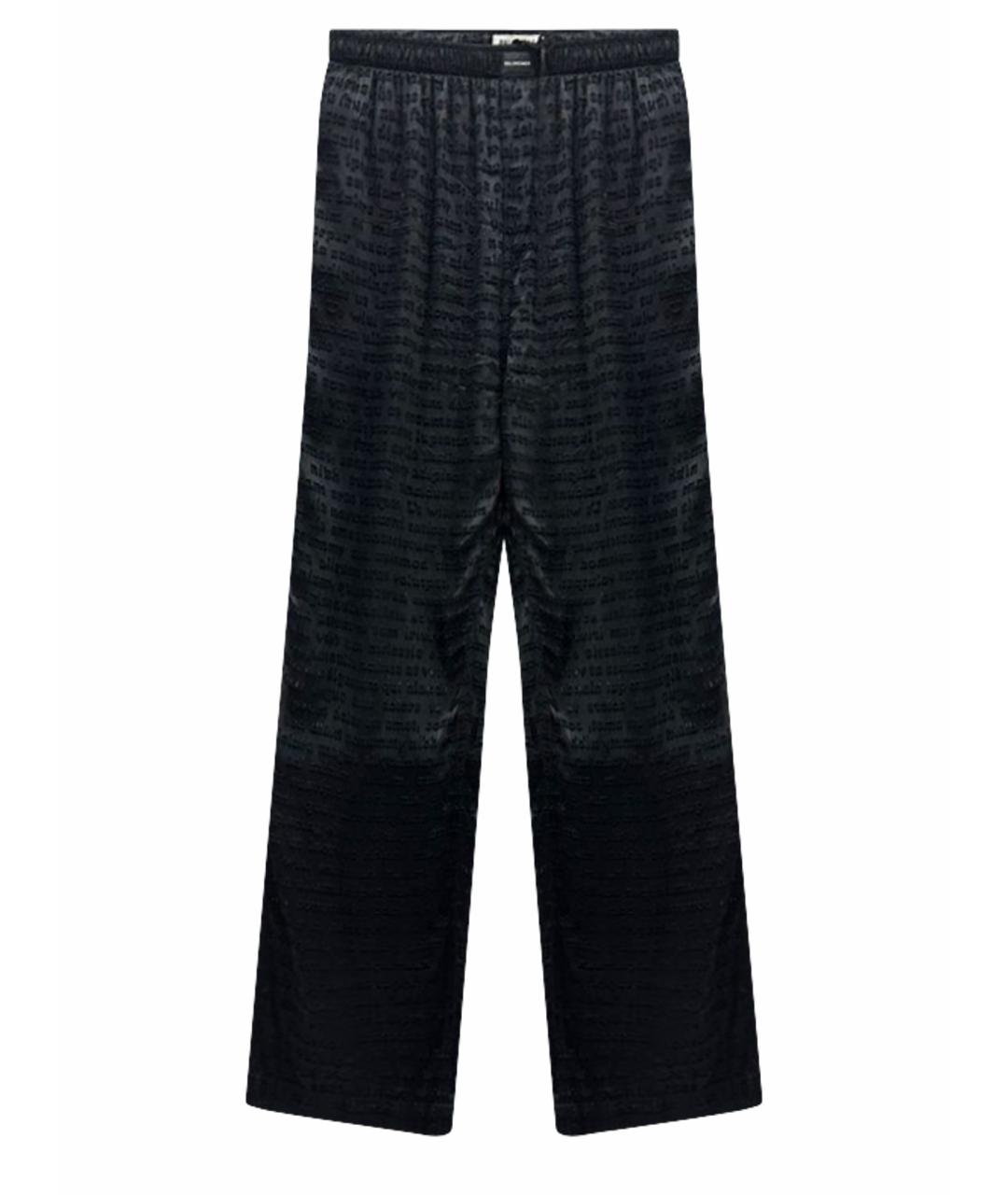 BALENCIAGA Черные брюки широкие, фото 1