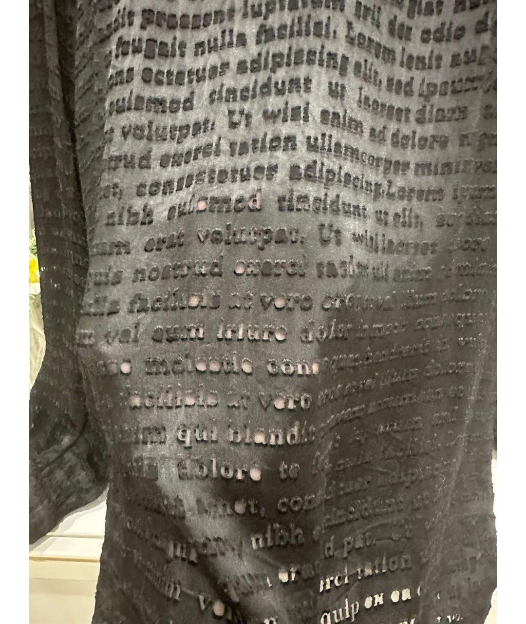 BALENCIAGA Черные брюки широкие, фото 4