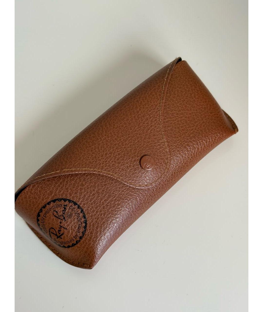 RAY BAN Металлические солнцезащитные очки, фото 4
