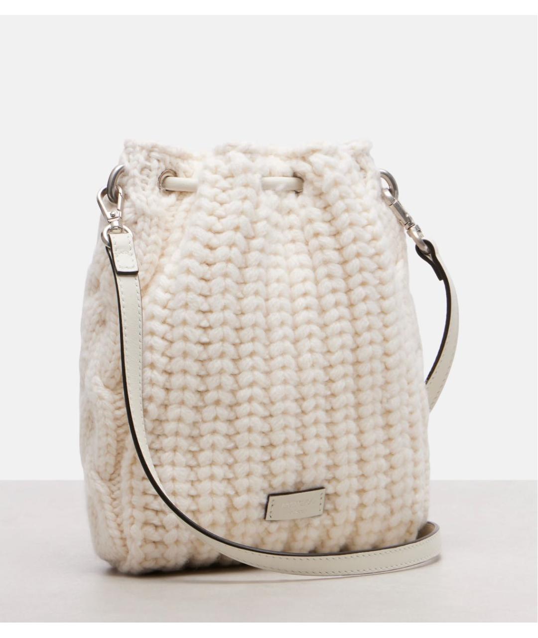 JIMMY CHOO Белая сумка через плечо, фото 2