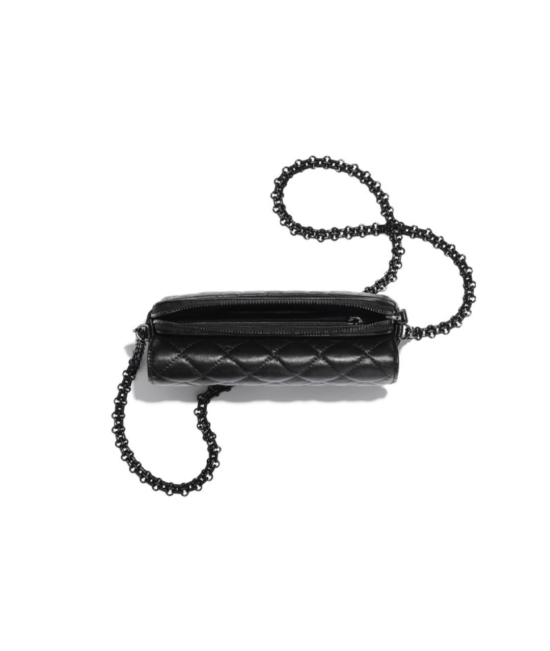 CHANEL Черная сумка через плечо, фото 4